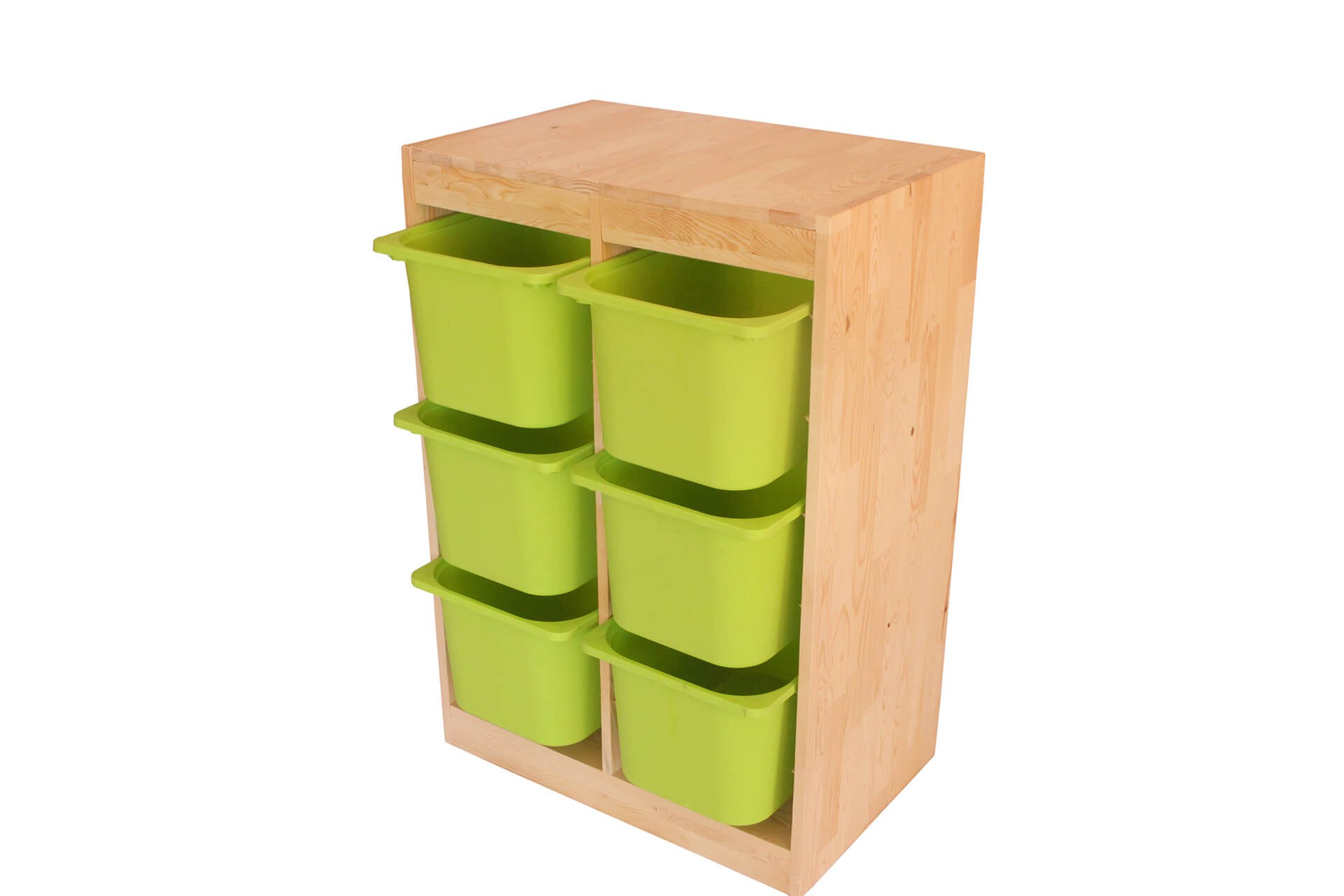 Dulap multifuncțional Hanah Home, pin, 66 x 42.5 x 93 cm, stejar, 109TRS1207 — imaginea 6