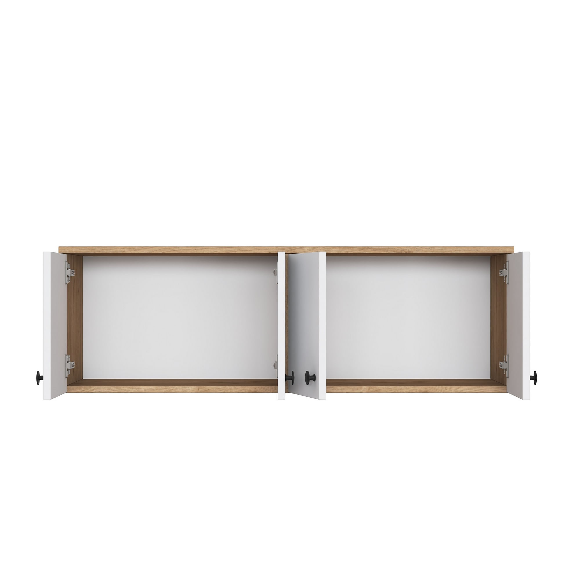 Dulap perete Hanah Home, PAL melaminat, 119.6 x 37.5 x 43.6 cm, nuc/alb, 893RAN4984 — imaginea 6