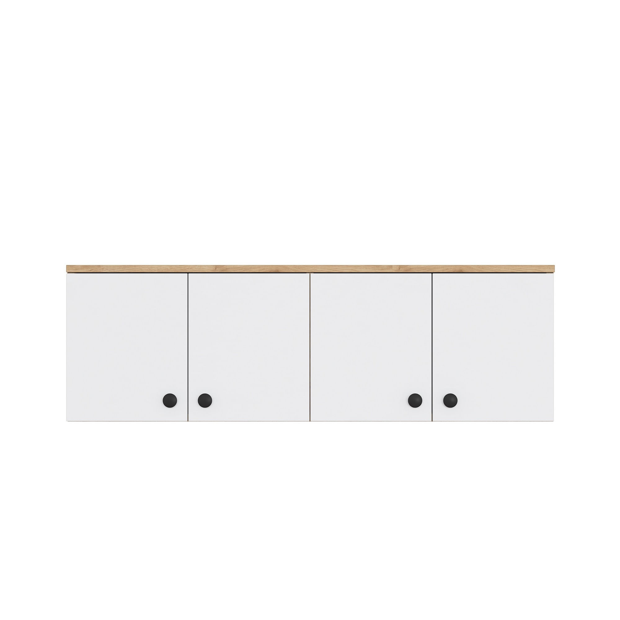 Dulap perete Hanah Home, PAL melaminat, 119.6 x 37.5 x 43.6 cm, nuc/alb, 893RAN4984 — imaginea 8