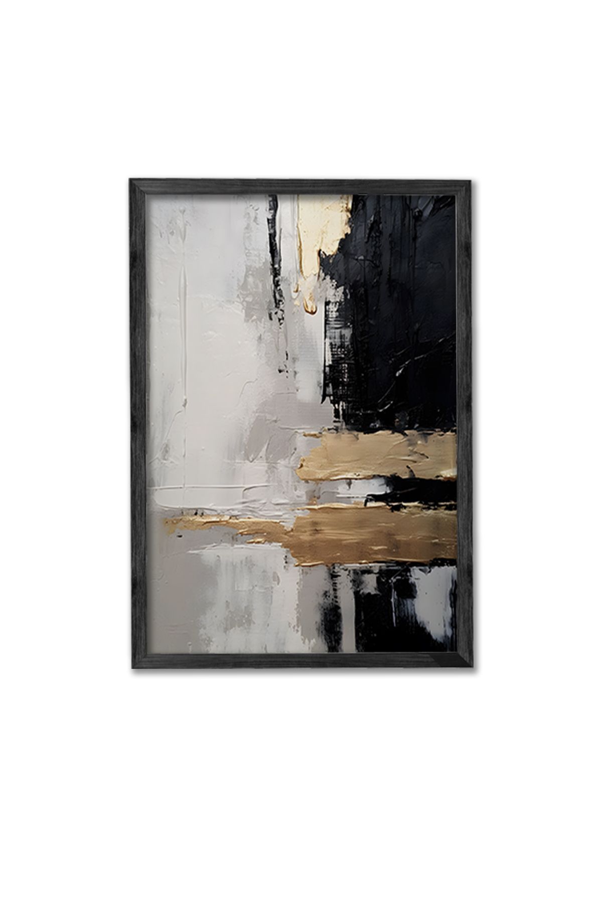 Set tablouri cu ramă (3 bucăți) Wallxpert, MDF, 34 x 49 x 1.5 cm, multicolor, 786DKT1587