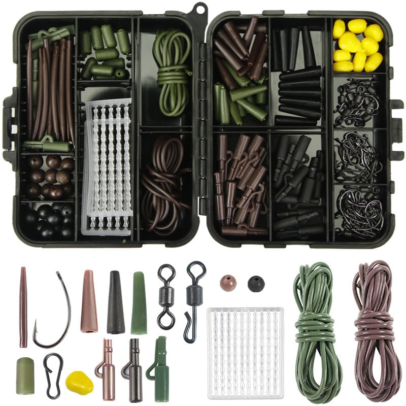 Set 272 accesorii pescuit, Pentru Crap, Multicolor