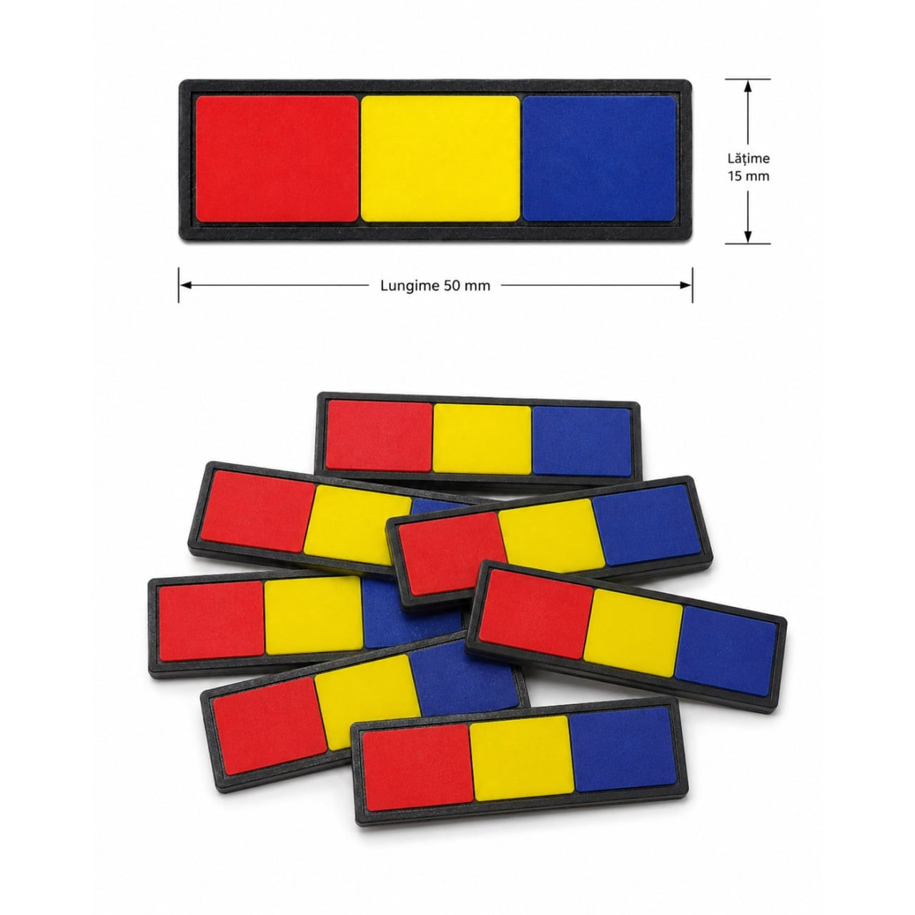 Set 10 Emblema Ecuson patch drapel Romania 50x15mm MAPN MAI EMB00056