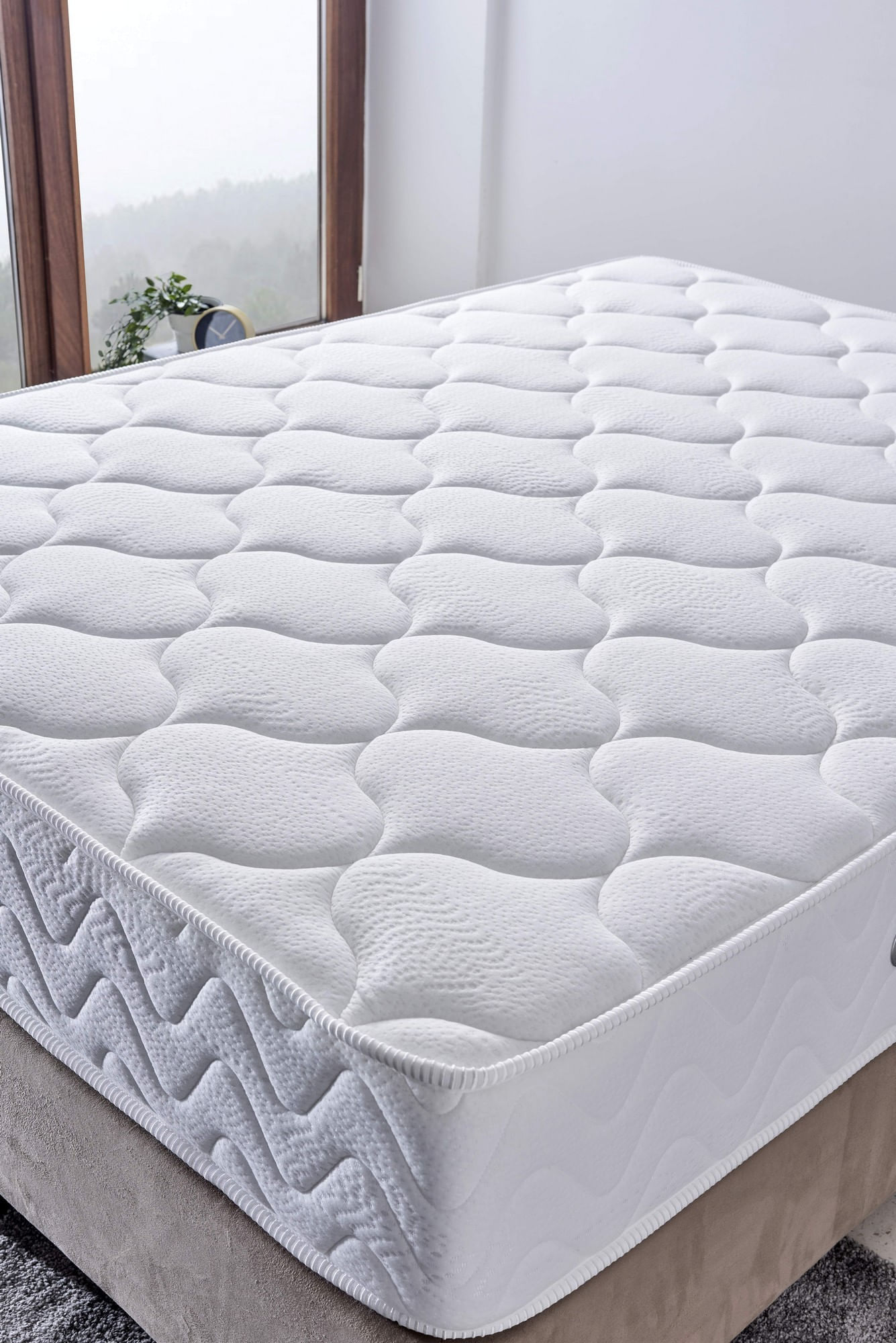 Saltea Hanah Home, 140 x 200 x 28 cm, alb, 480NRN1277 — imaginea 3