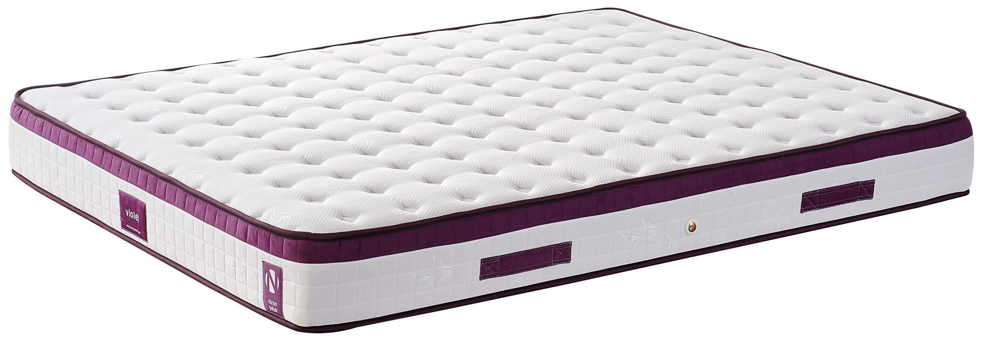 Saltea Hanah Home, 160 x 200 x 23 cm, alb/mov, 480NRN1334 — imaginea 2