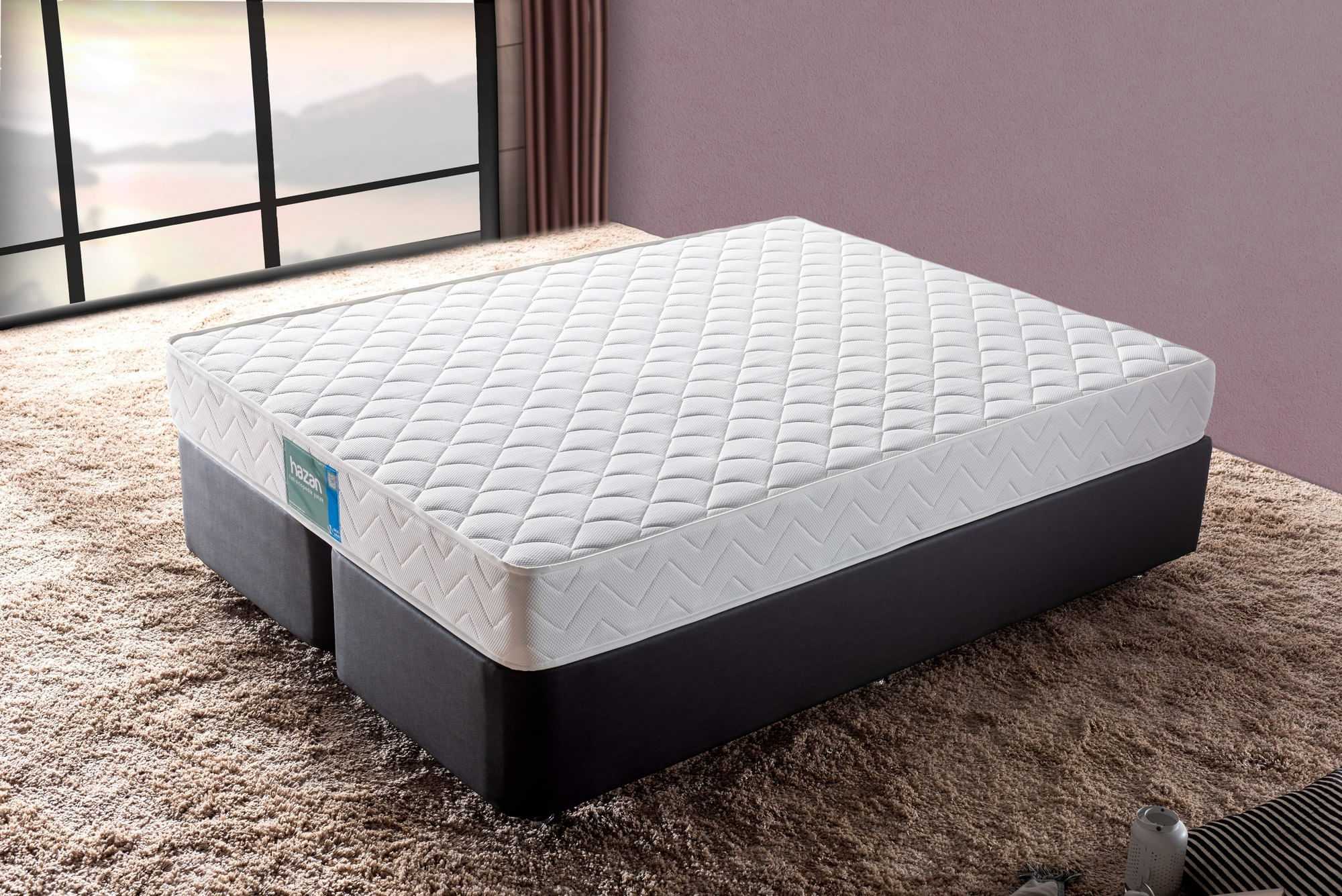 Saltea Hanah Home, 150 x 200 cm, alb, 480NRN1208 — imaginea 2