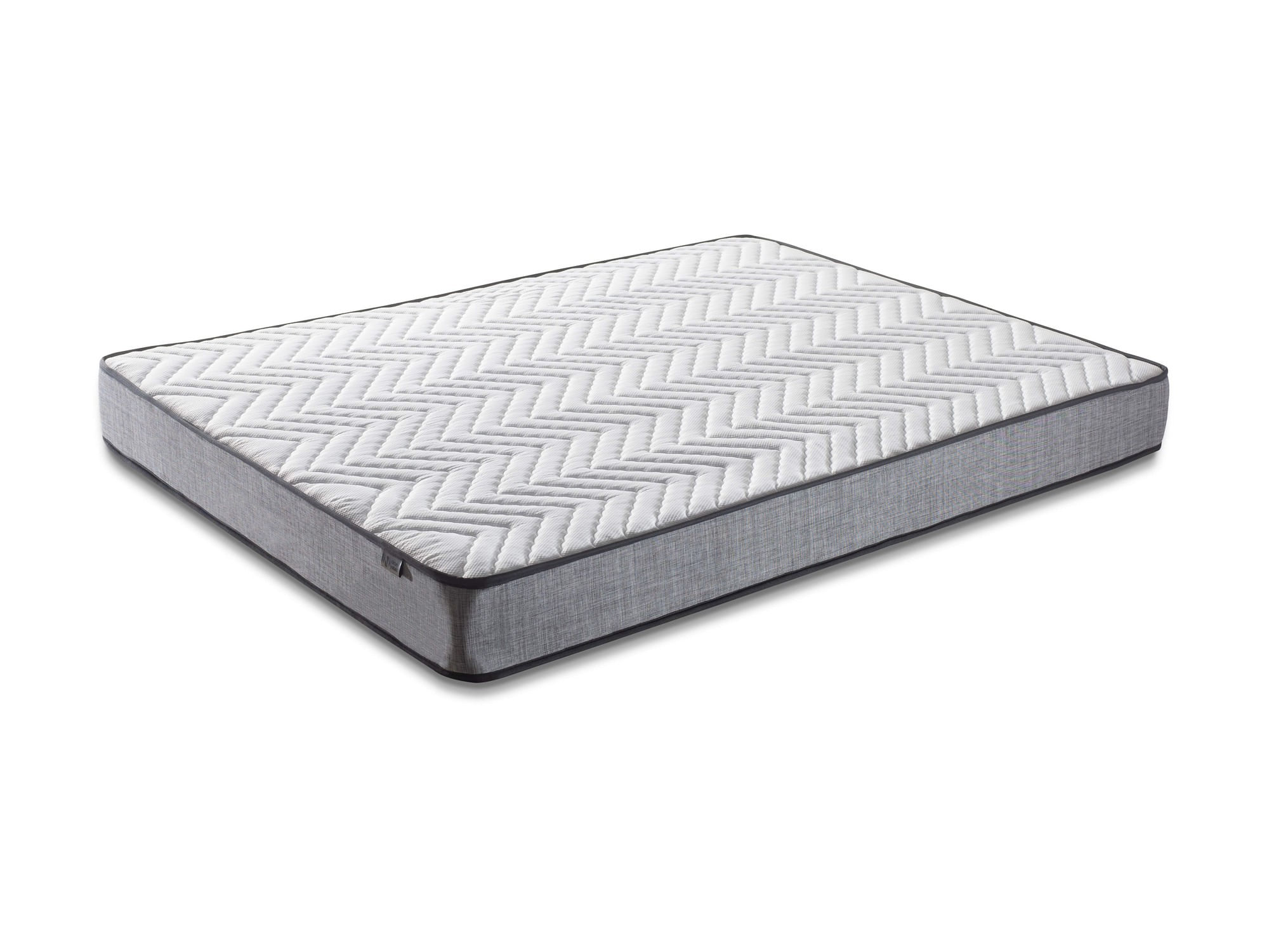 Saltea Hanah Home, fetru, 160 x 200 x 21 cm, alb/gri, 480NRN1299 — imaginea 3
