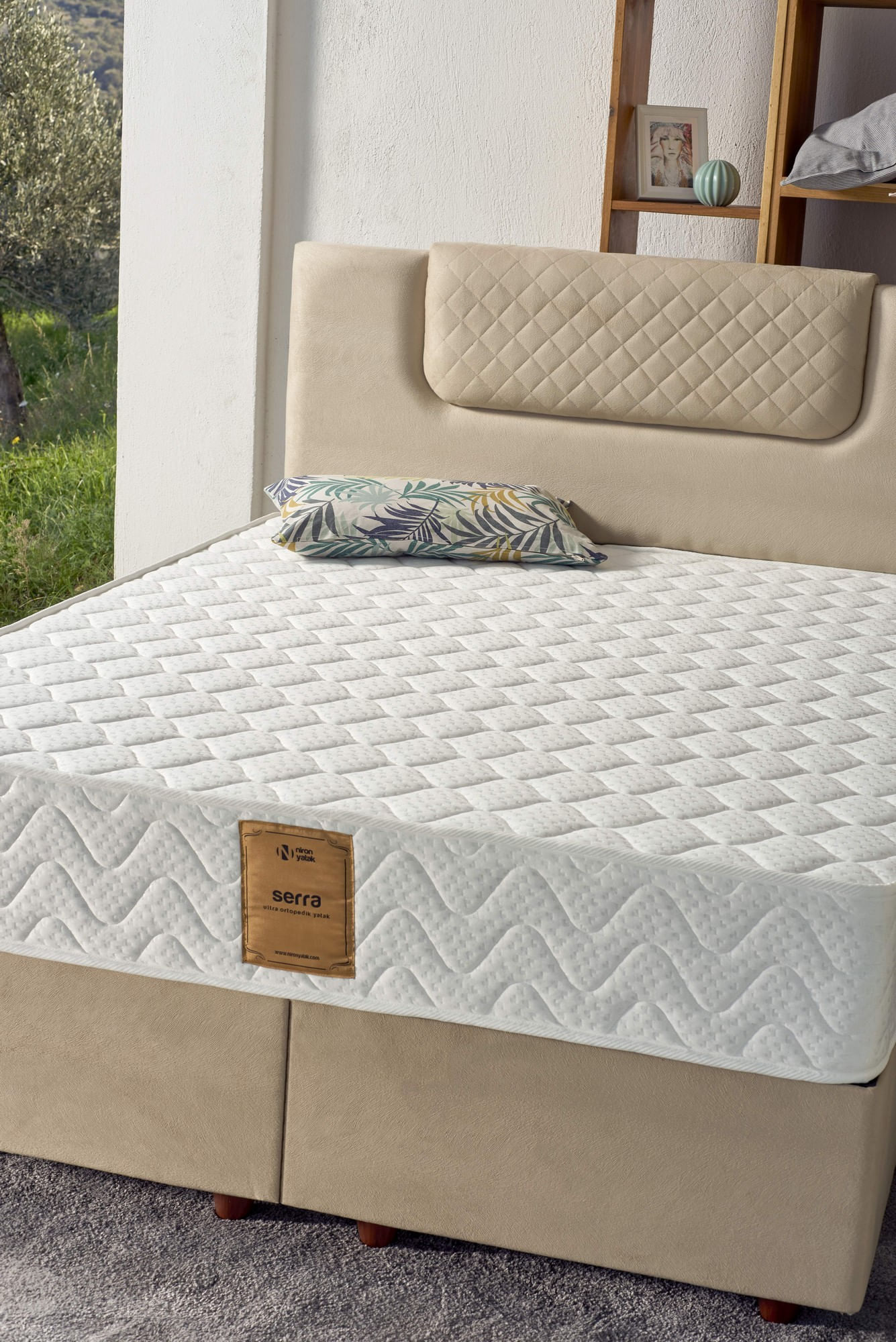 Saltea Hanah Home, 120 x 200 x 26 cm, alb, 480NRN1285 — imaginea 2