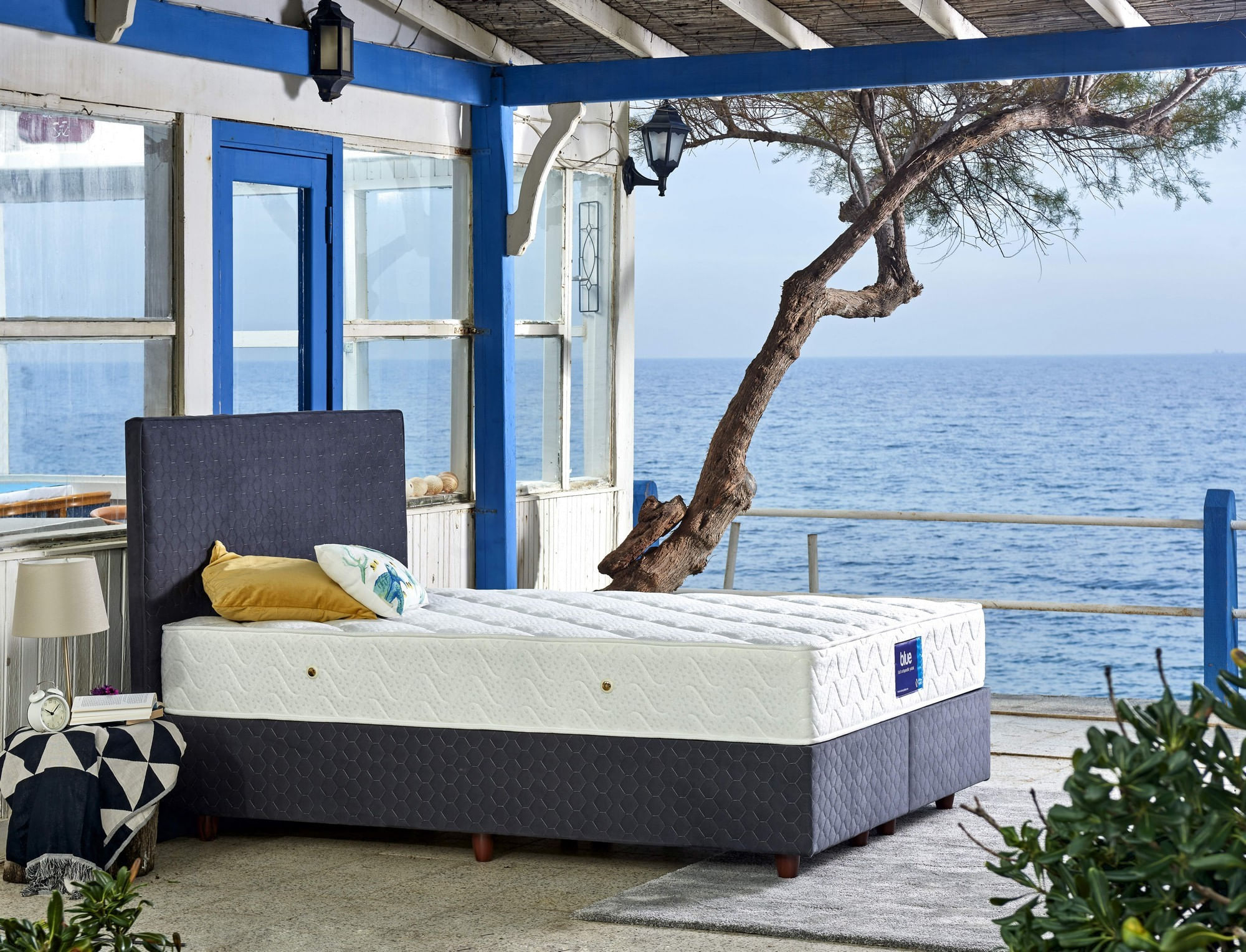 Saltea Hanah Home, 100 x 200 x 26 cm, alb, 480NRN1123 — imaginea 3
