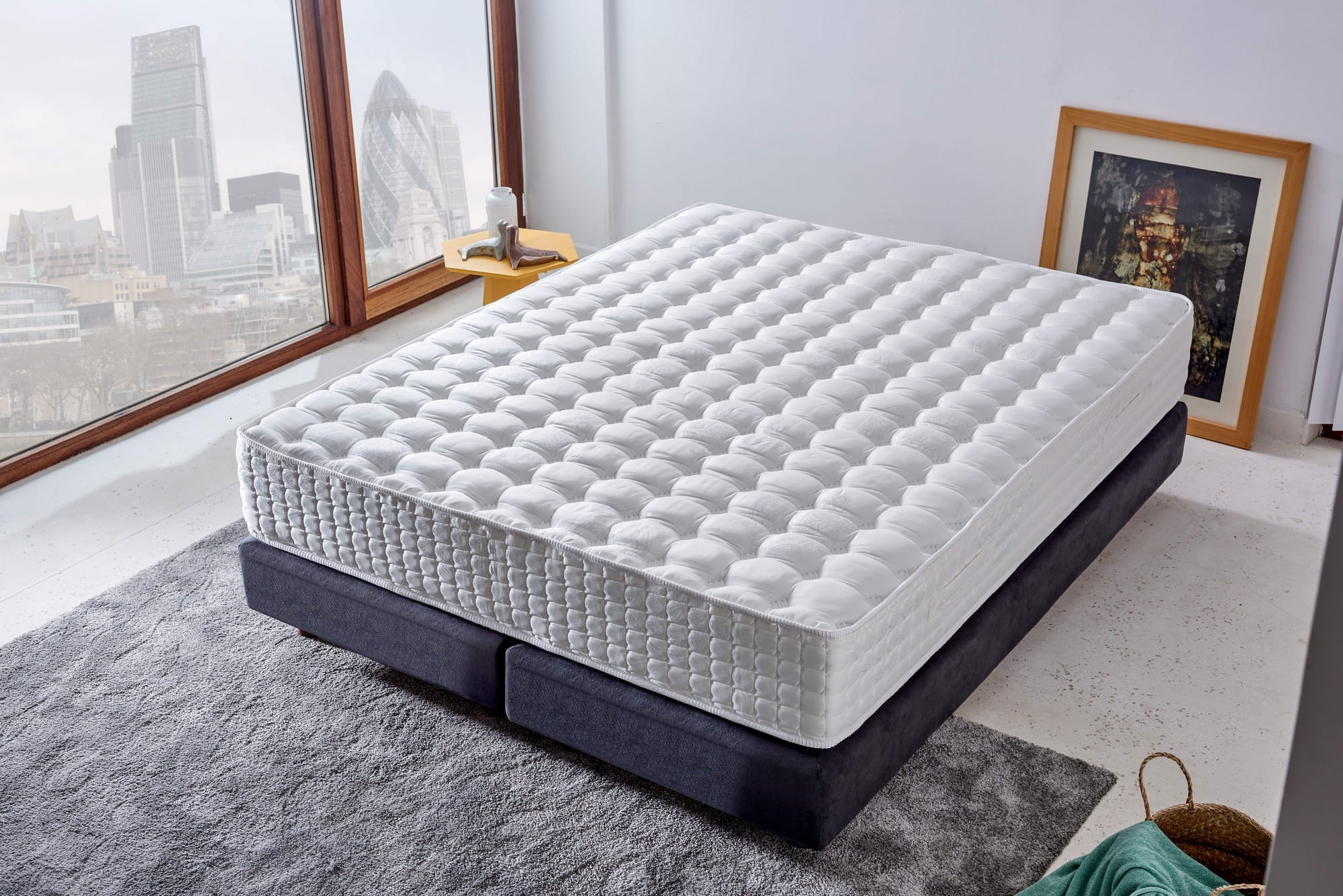 Saltea Hanah Home, 160 x 200 x 30 cm, alb, 480NRN1239 — imaginea 5