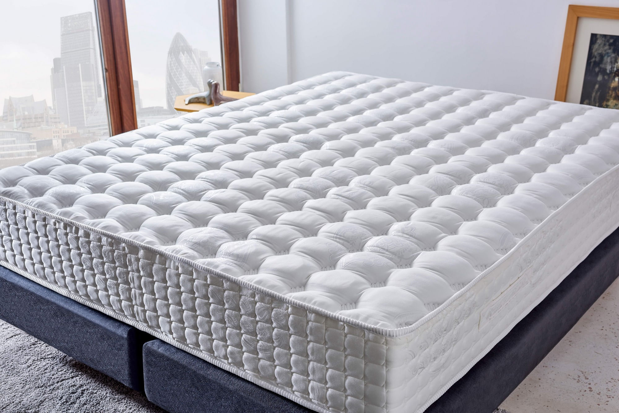 Saltea Hanah Home, 150 x 200 x 30 cm, alb, 480NRN1238 — imaginea 2