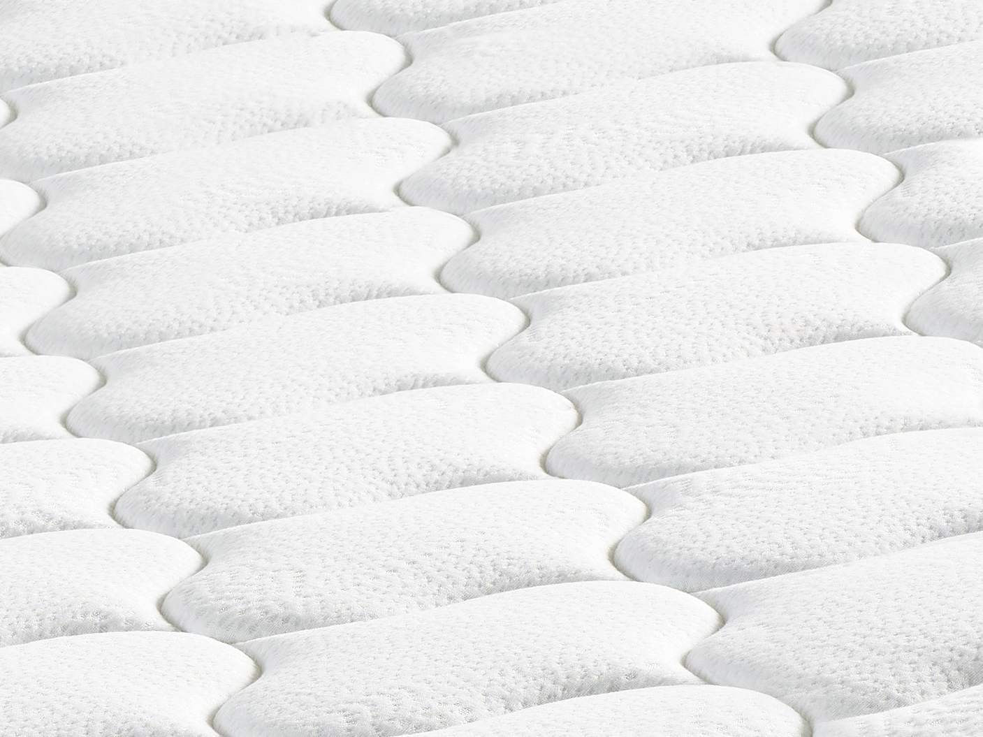 Saltea Hanah Home, bumbac, 90 x 200 x 20 cm, alb/portocaliu, 480NRN1314 — imaginea 2