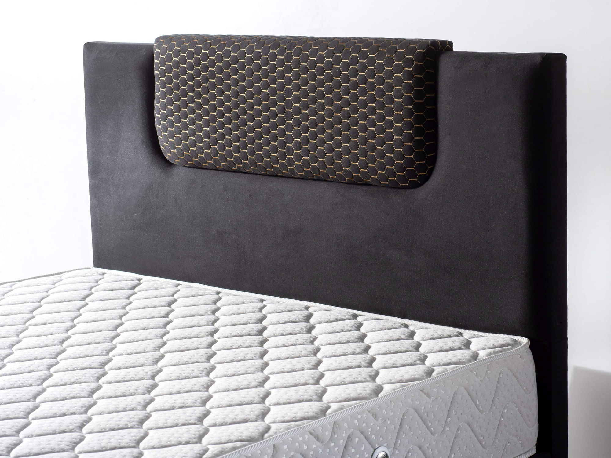Saltea Hanah Home, bumbac, 150 x 200 x 26 cm, alb, 480NRN1323 — imaginea 3