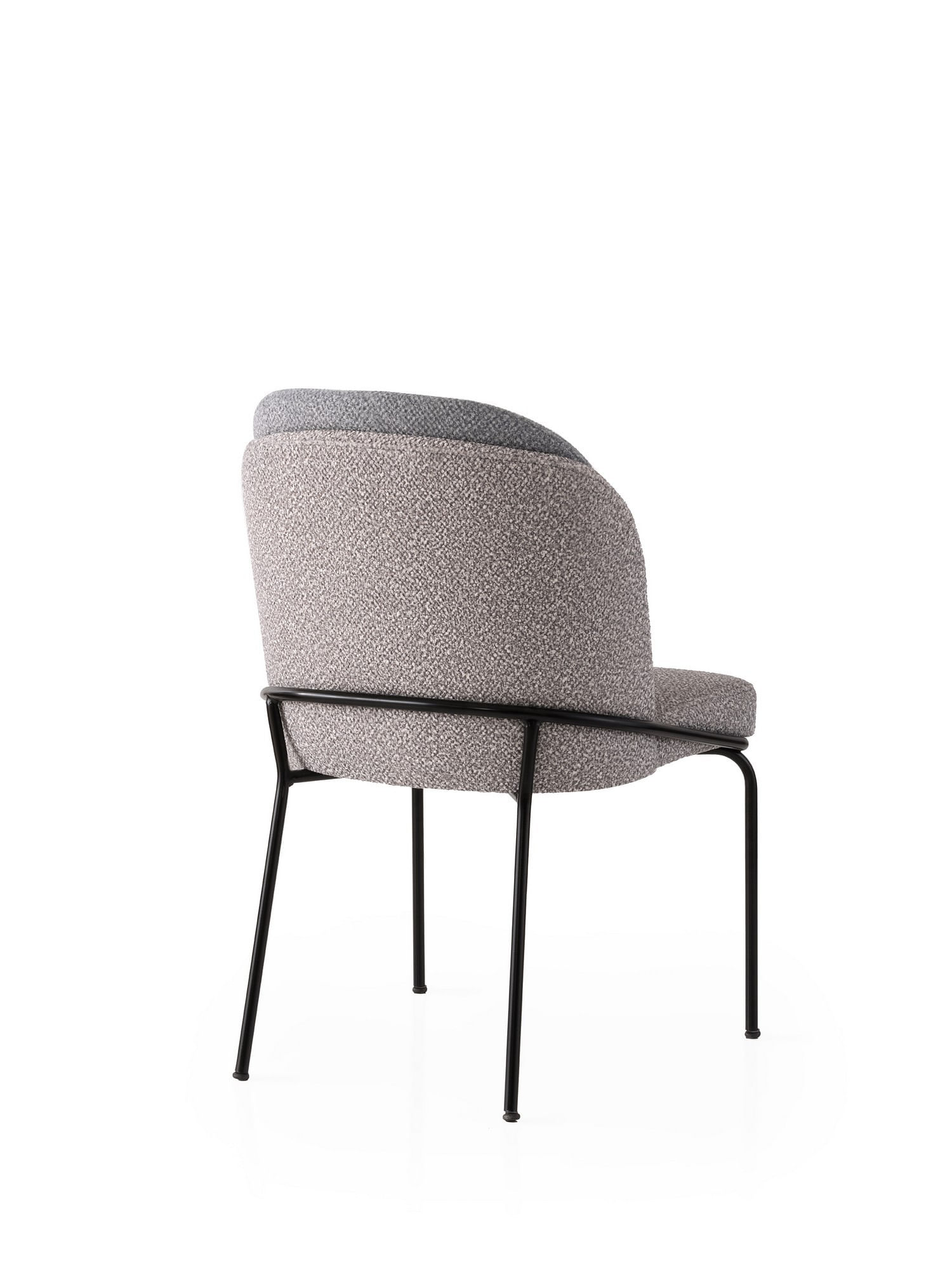 Set scaune (4 bucăți) Hanah Home, PAL melaminat, 62 x 52 x 75 cm, auriu/gri, 974NMB1871 — imaginea 2