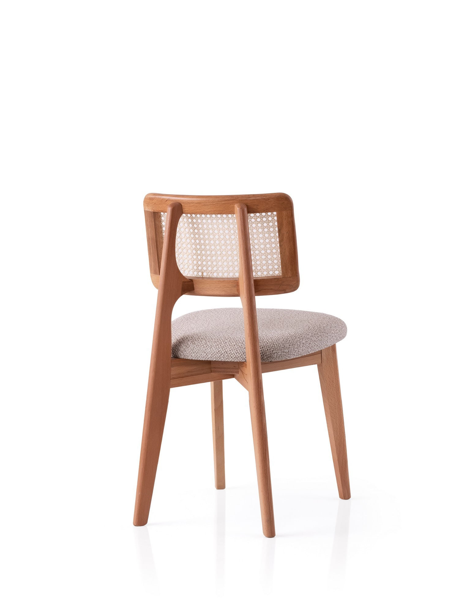 Scaun Hanah Home, placaj, 43 x 46.5 x 80 cm, stejar/deschis gri, 974NMB1844 — imaginea 2