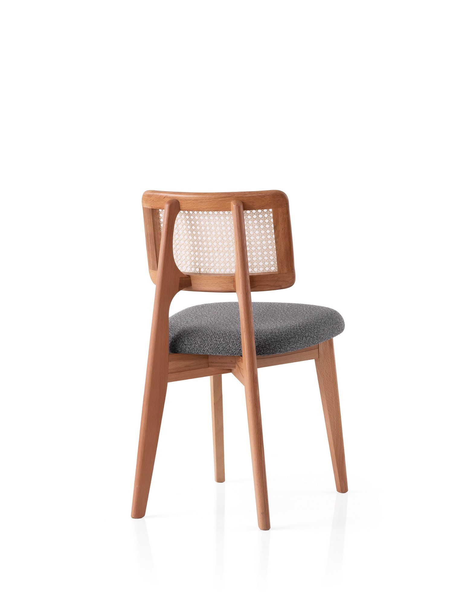 Scaun Hanah Home, placaj, 43 x 46.5 x 80 cm, stejar/închis gri, 974NMB1845 — imaginea 2