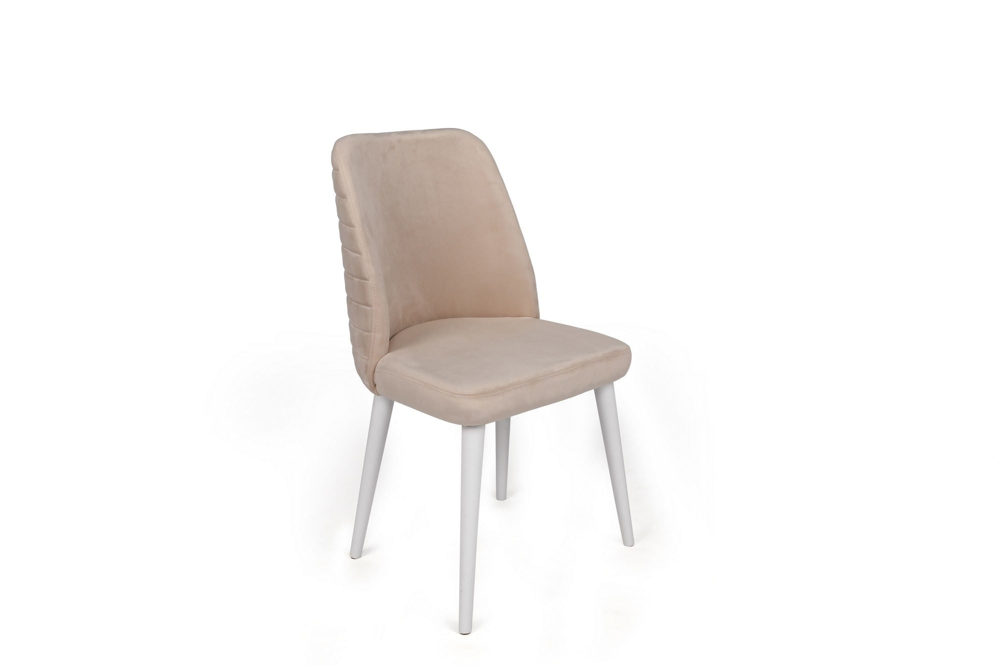 Set scaune (2 bucăți) Hanah Home, lemn, 50 x 49 x 90 cm, crem/alb, 974NMB1689 — imaginea 4