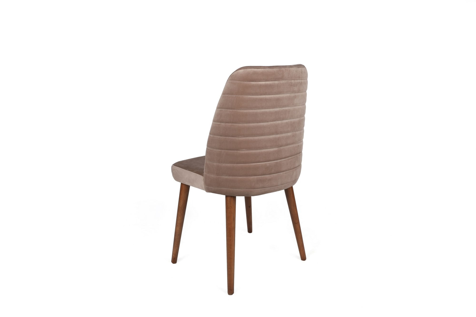Set scaune (2 bucăți) Hanah Home, lemn, 50 x 49 x 90 cm, bej/nuc, 974NMB1692 — imaginea 2