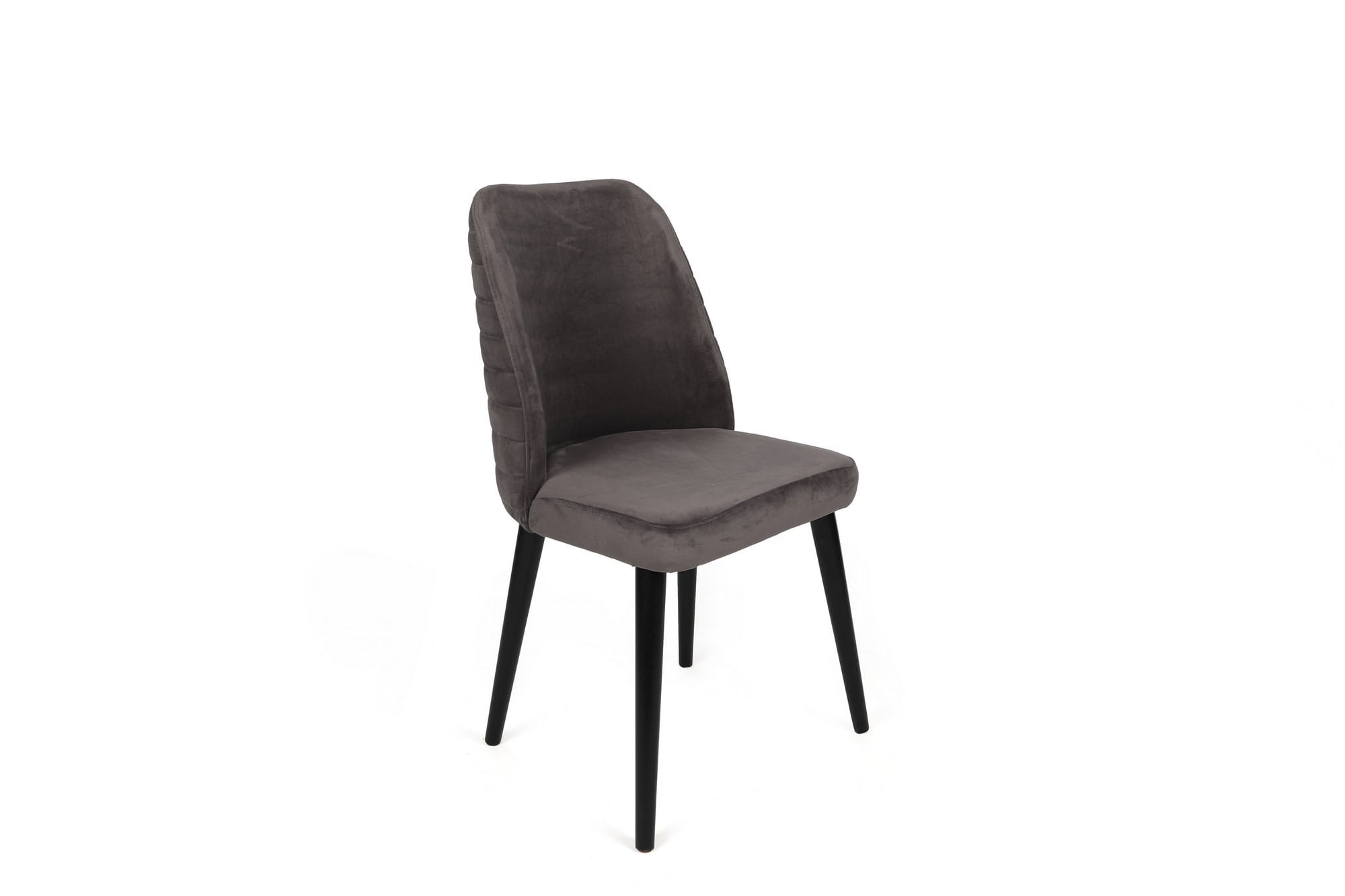 Set scaune (2 bucăți) Hanah Home, lemn, 50 x 49 x 90 cm, antracit/negru, 974NMB1683