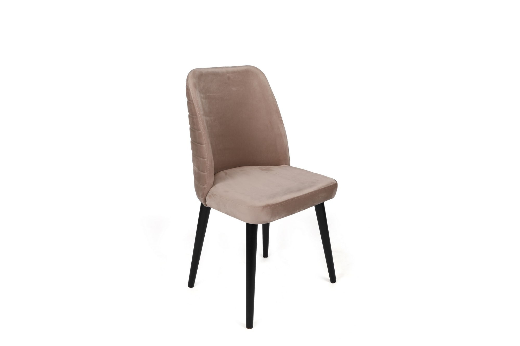 Set scaune (2 bucăți) Hanah Home, lemn, 50 x 49 x 90 cm, bej/negru, 974NMB1684 — imaginea 2