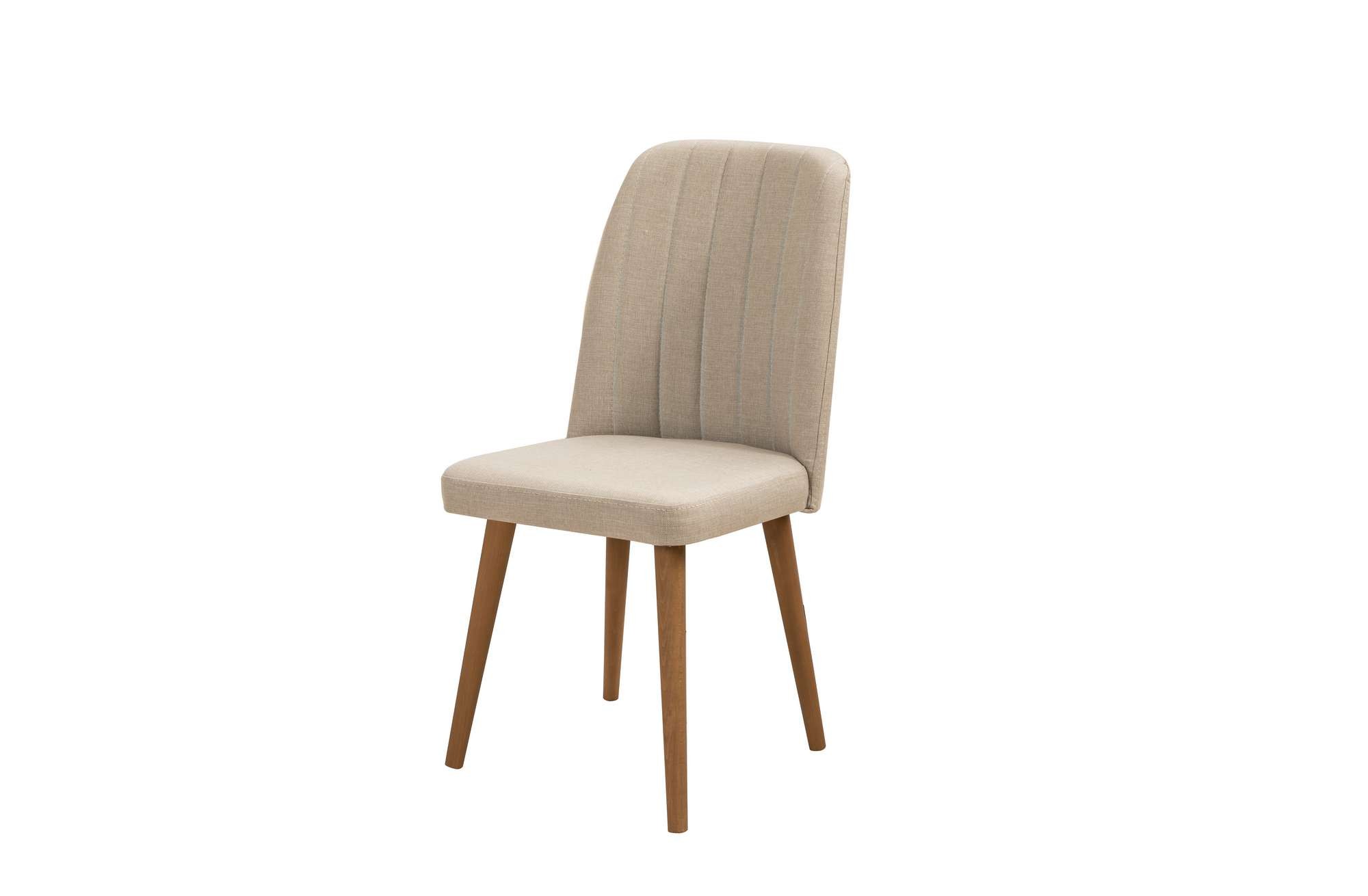 Scaun Hanah Home, PAL melaminat, 47 x 44 x 90 cm, nuc/albastru închis, 869VEL8185 — imaginea 3