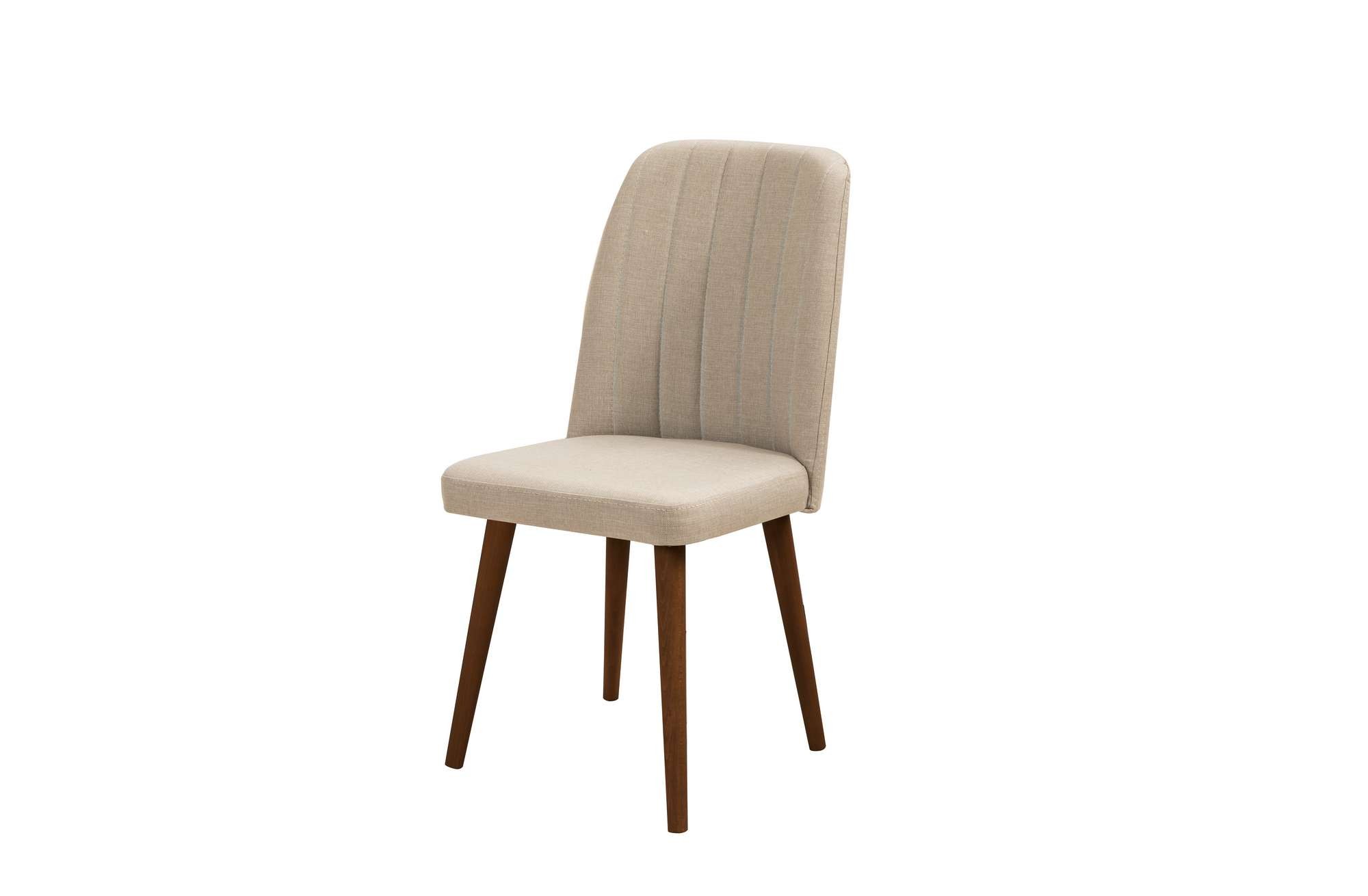 Scaun Hanah Home, PAL melaminat, 47 x 44 x 90 cm, nuc/albastru închis, 869VEL8186 — imaginea 2
