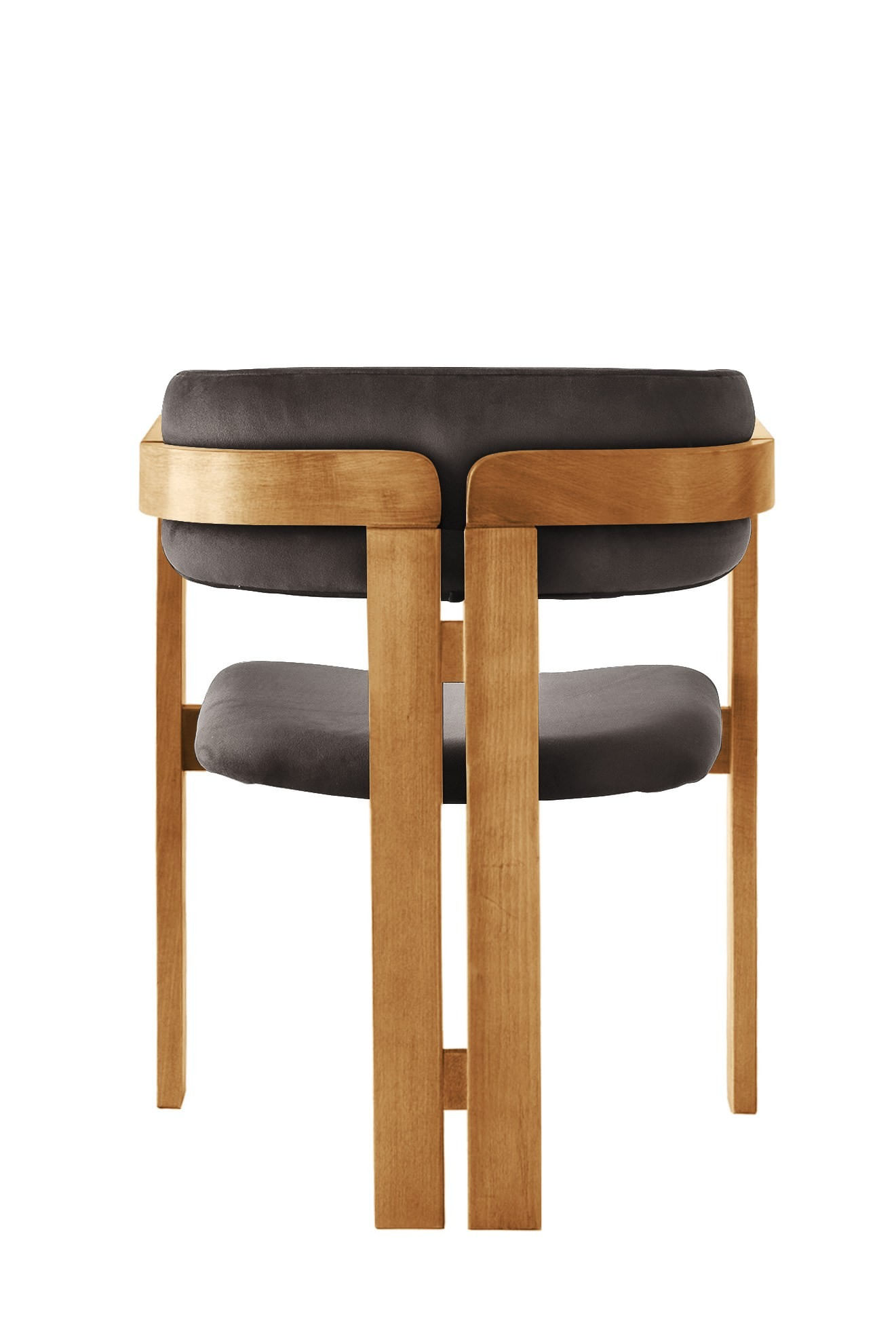 Scaun Hanah Home, placaj, 58 x 49 x 76 cm, stejar/antracit, 974NMB1763 — imaginea 2
