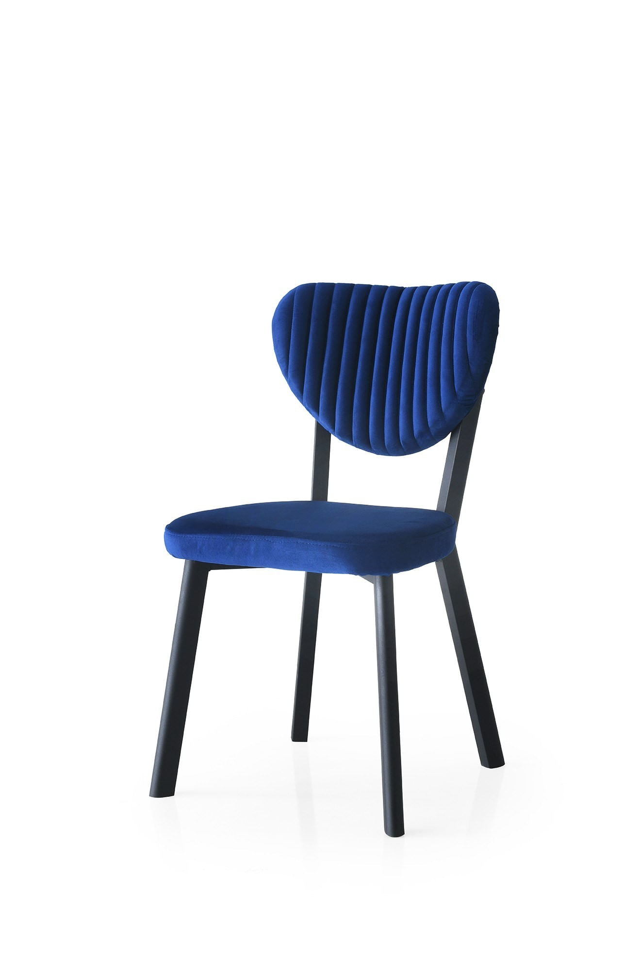 Set scaune (2 bucăți) Hanah Home, PAL melaminat, 46 x 54 x 86 cm, bleumarin, 974NMB1809 — imaginea 3
