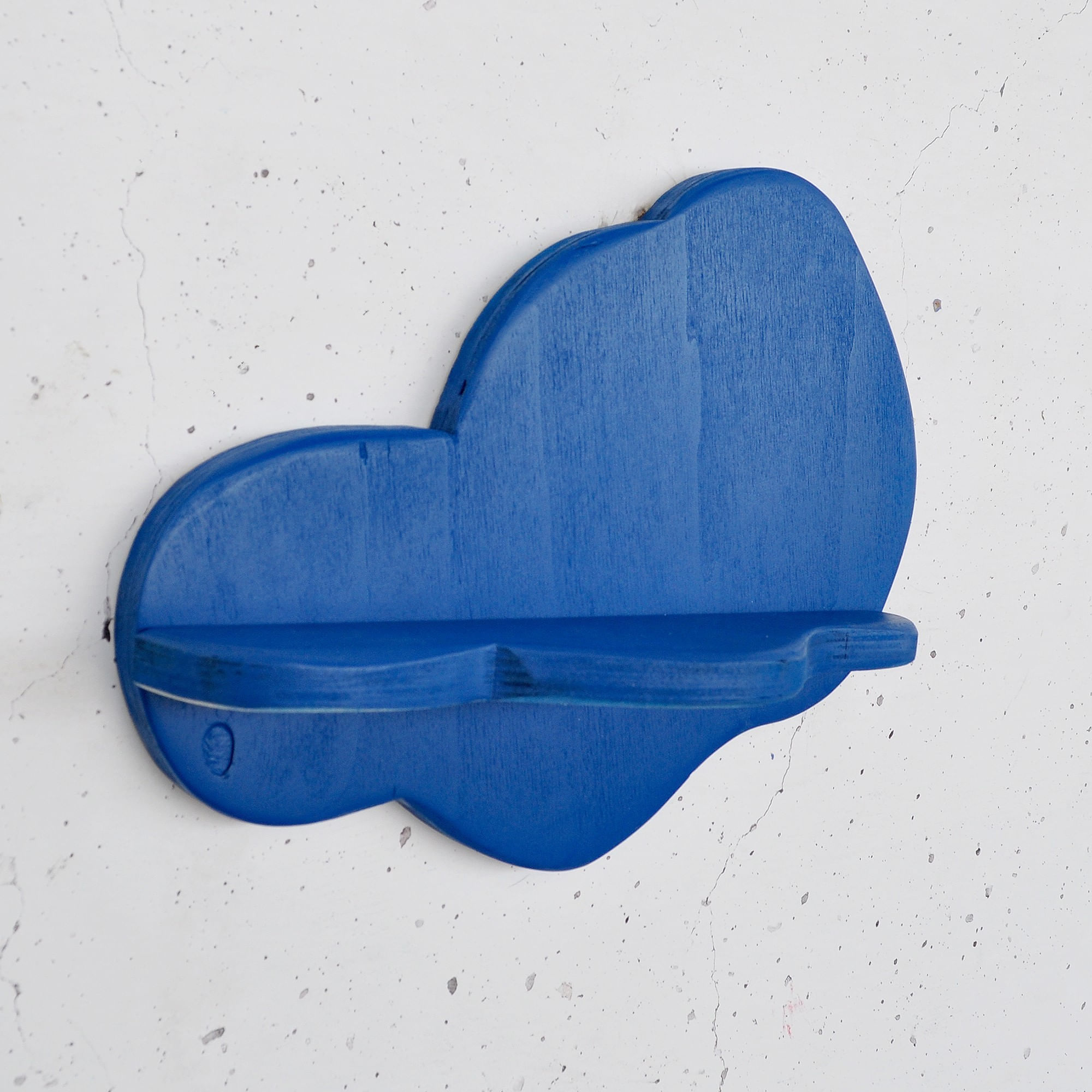 Raft decorativ lemn Hanah Home, placaj, 35 x 11 x 25 cm, albastru, 792EVL2957 — imaginea 6