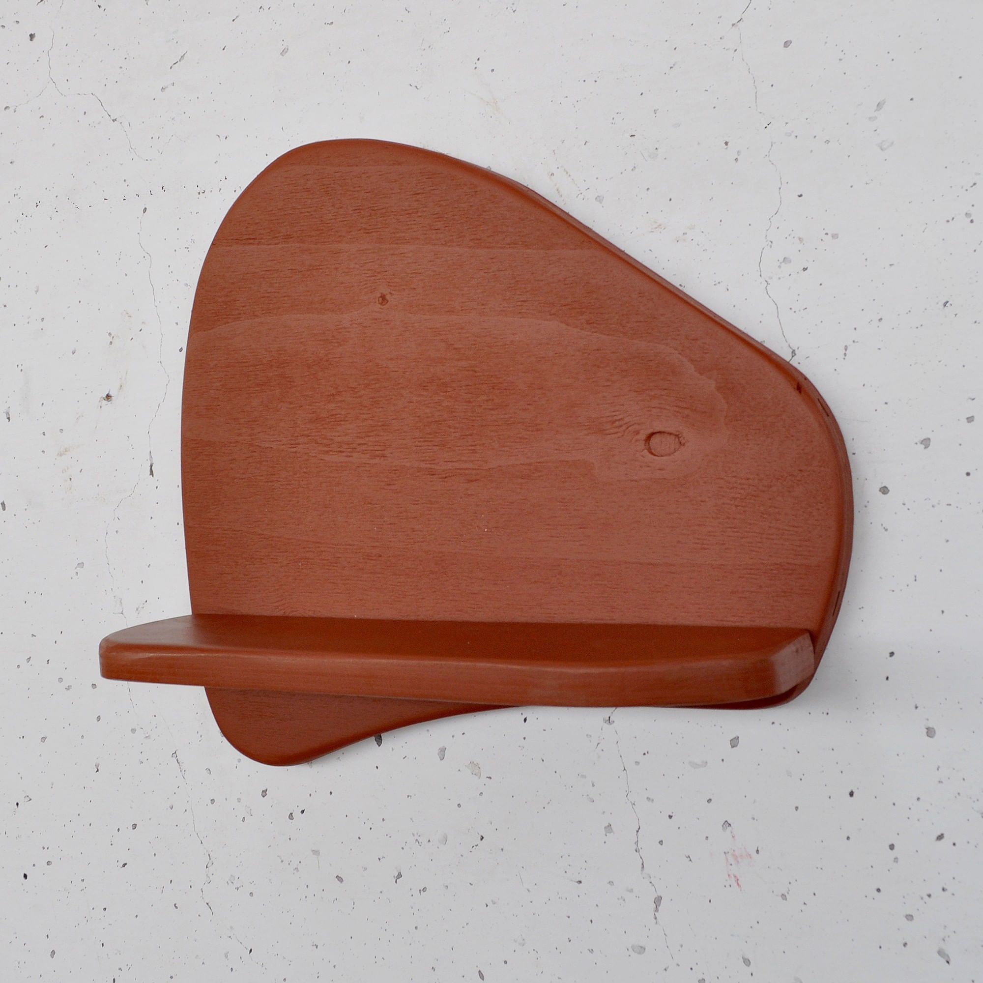 Raft decorativ lemn Hanah Home, placaj, 35 x 11 x 32 cm, roșu, 792EVL2955 — imaginea 5