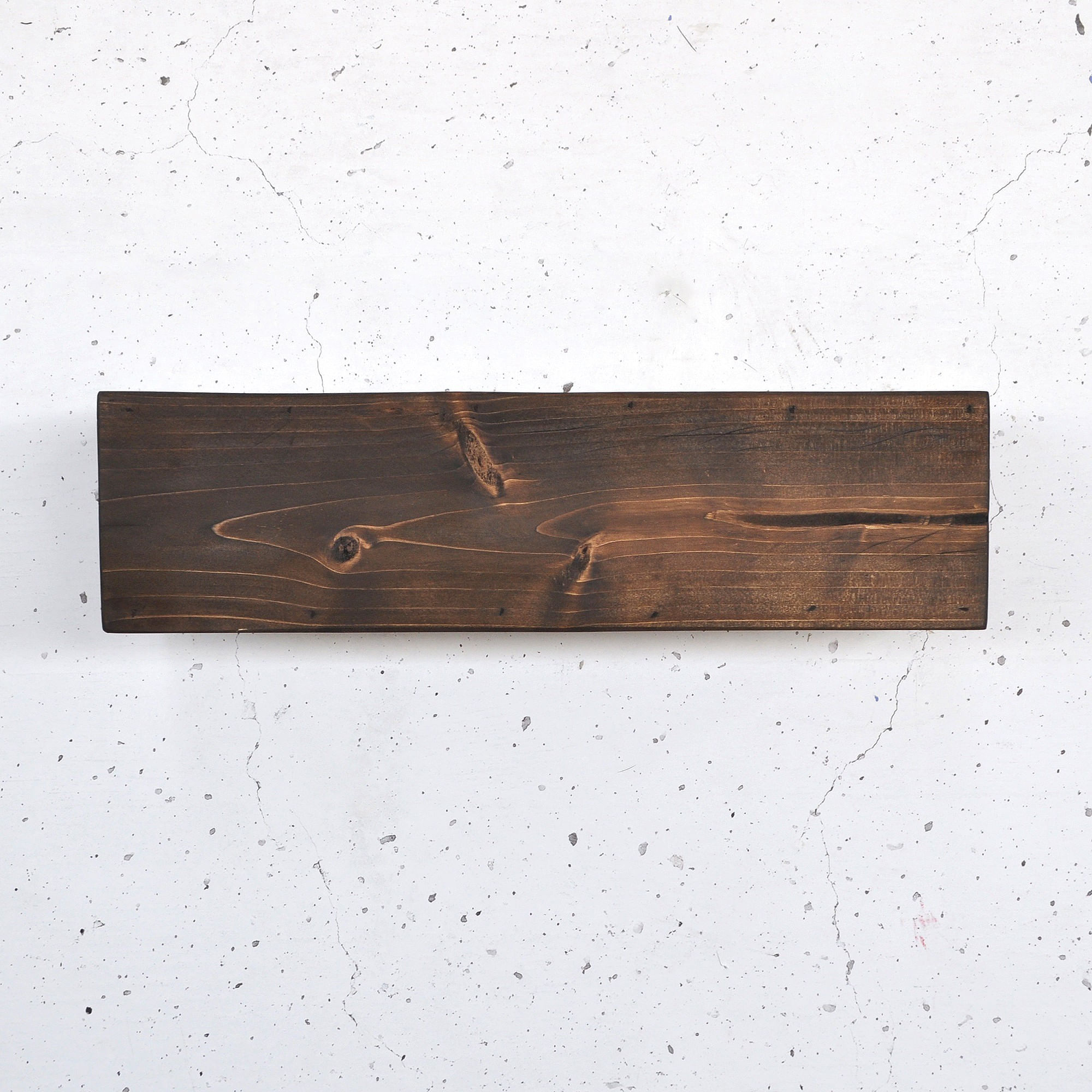Raft decorativ lemn Hanah Home, lemn masiv, 13 x 11 x 40 cm, lemn, 792EVL2953 — imaginea 3