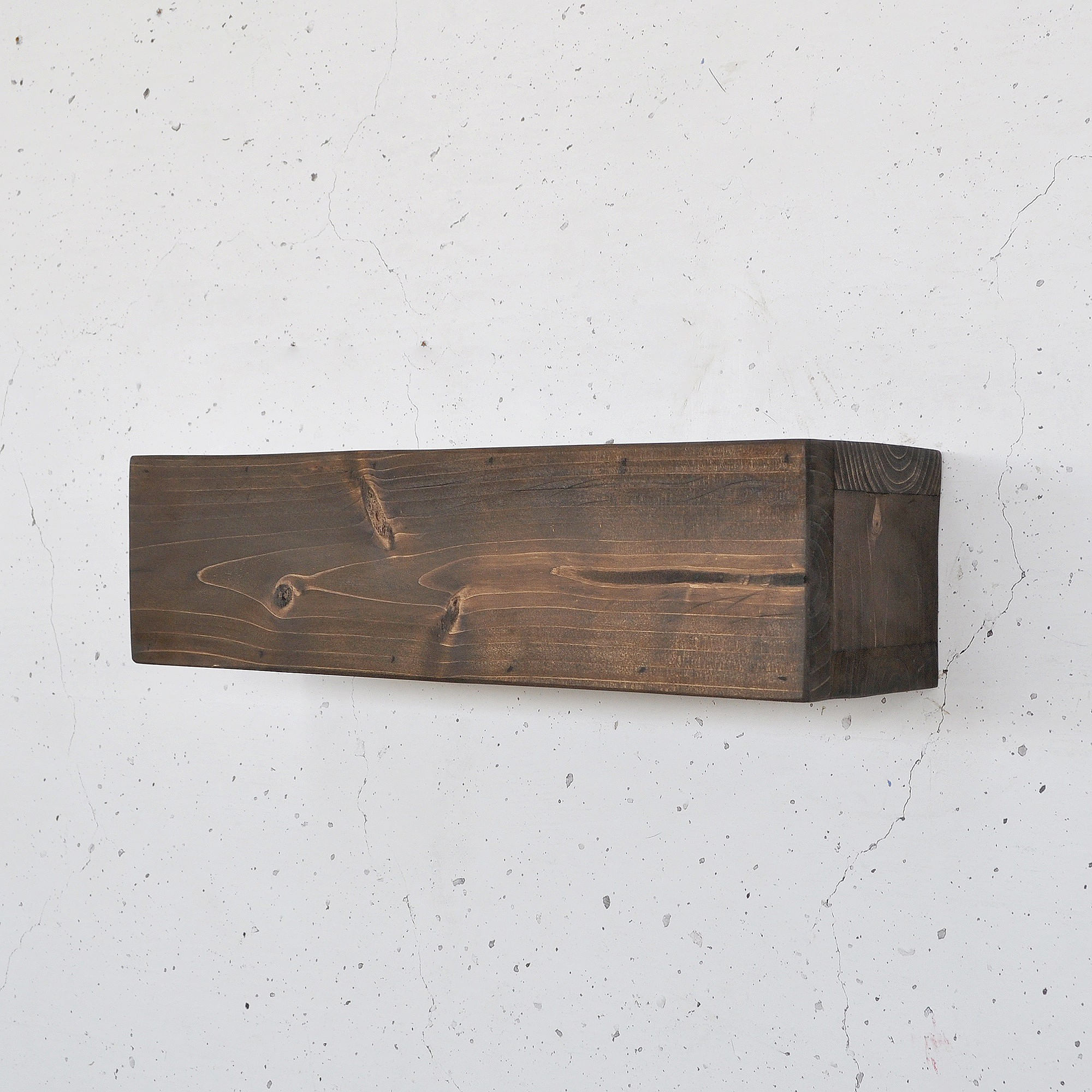 Raft decorativ lemn Hanah Home, lemn masiv, 13 x 11 x 40 cm, lemn, 792EVL2953 — imaginea 9
