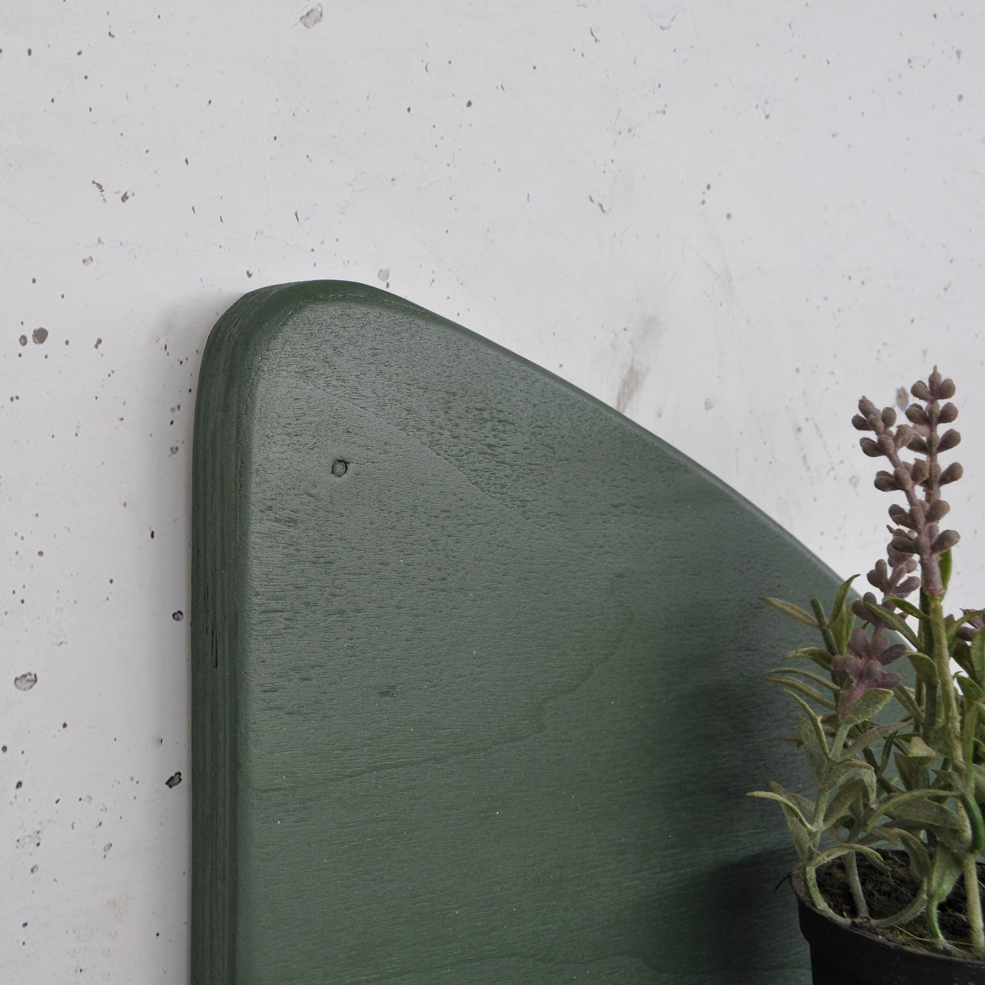 Raft decorativ lemn Hanah Home, placaj, 35 x 11 x 32 cm, închis verde, 792EVL2961 — imaginea 7