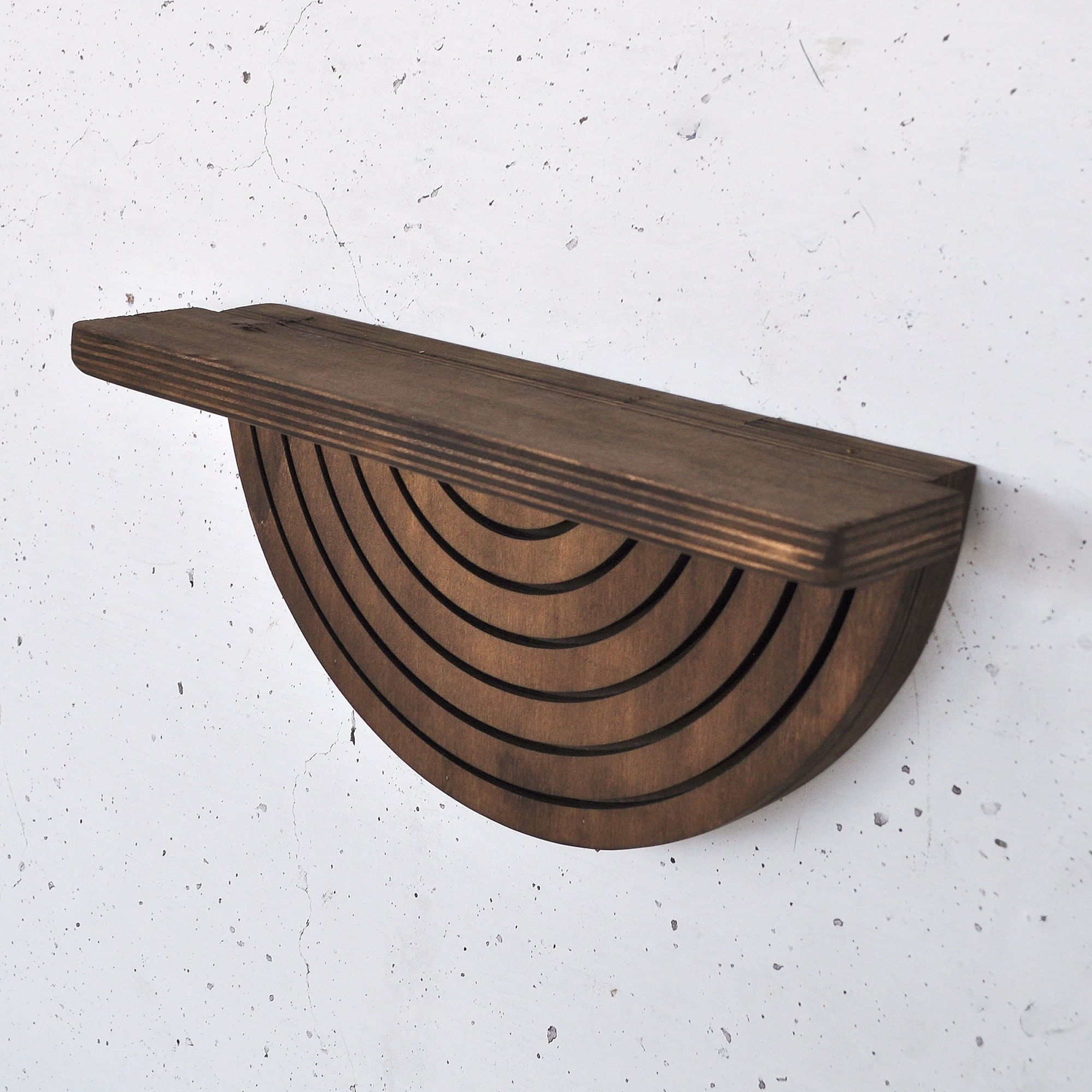 Raft decorativ lemn Hanah Home, placaj, 31 x 9 x 16 cm, lemn, 792EVL2947 — imaginea 4