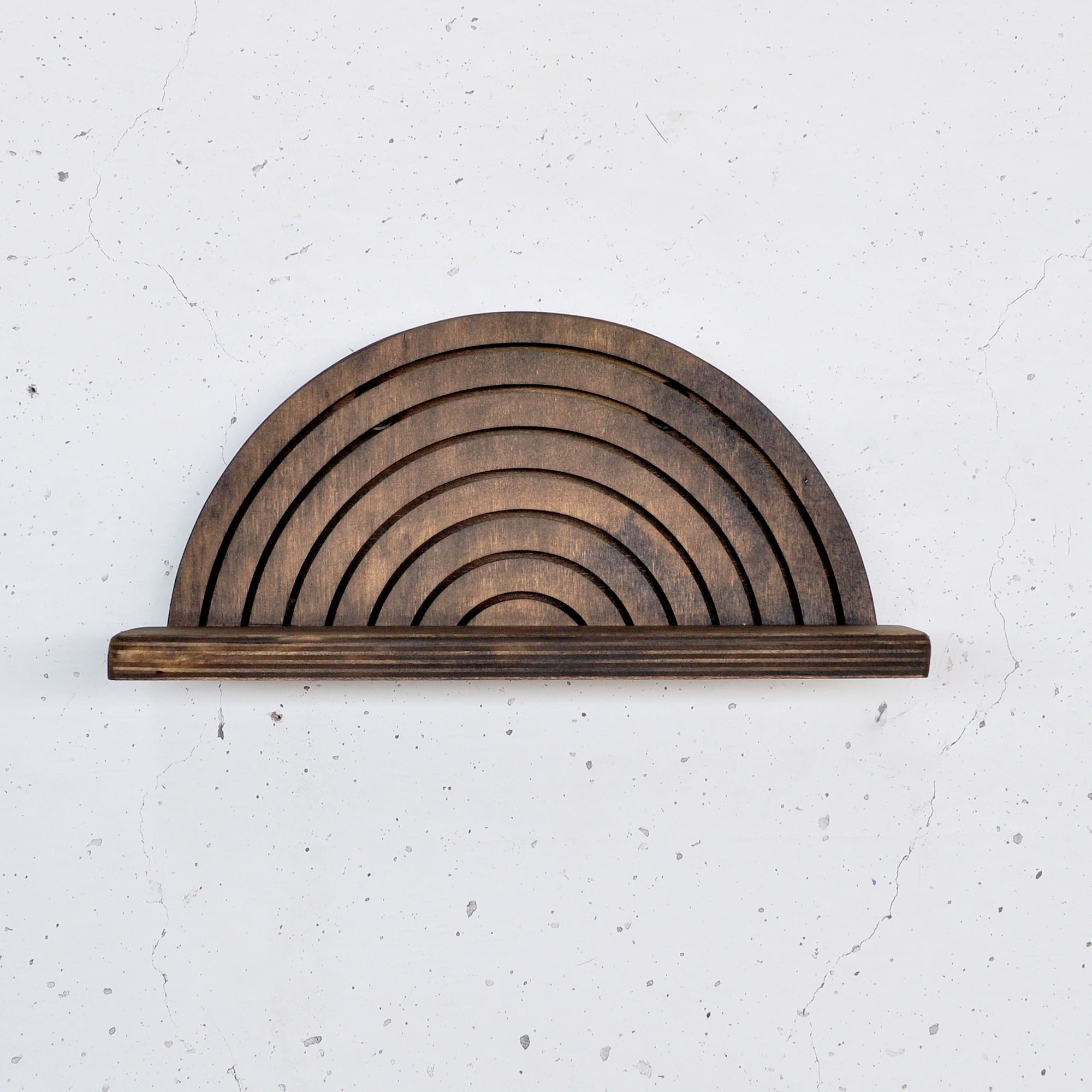 Raft decorativ lemn Hanah Home, placaj, 31 x 9 x 16 cm, lemn, 792EVL2948 — imaginea 4