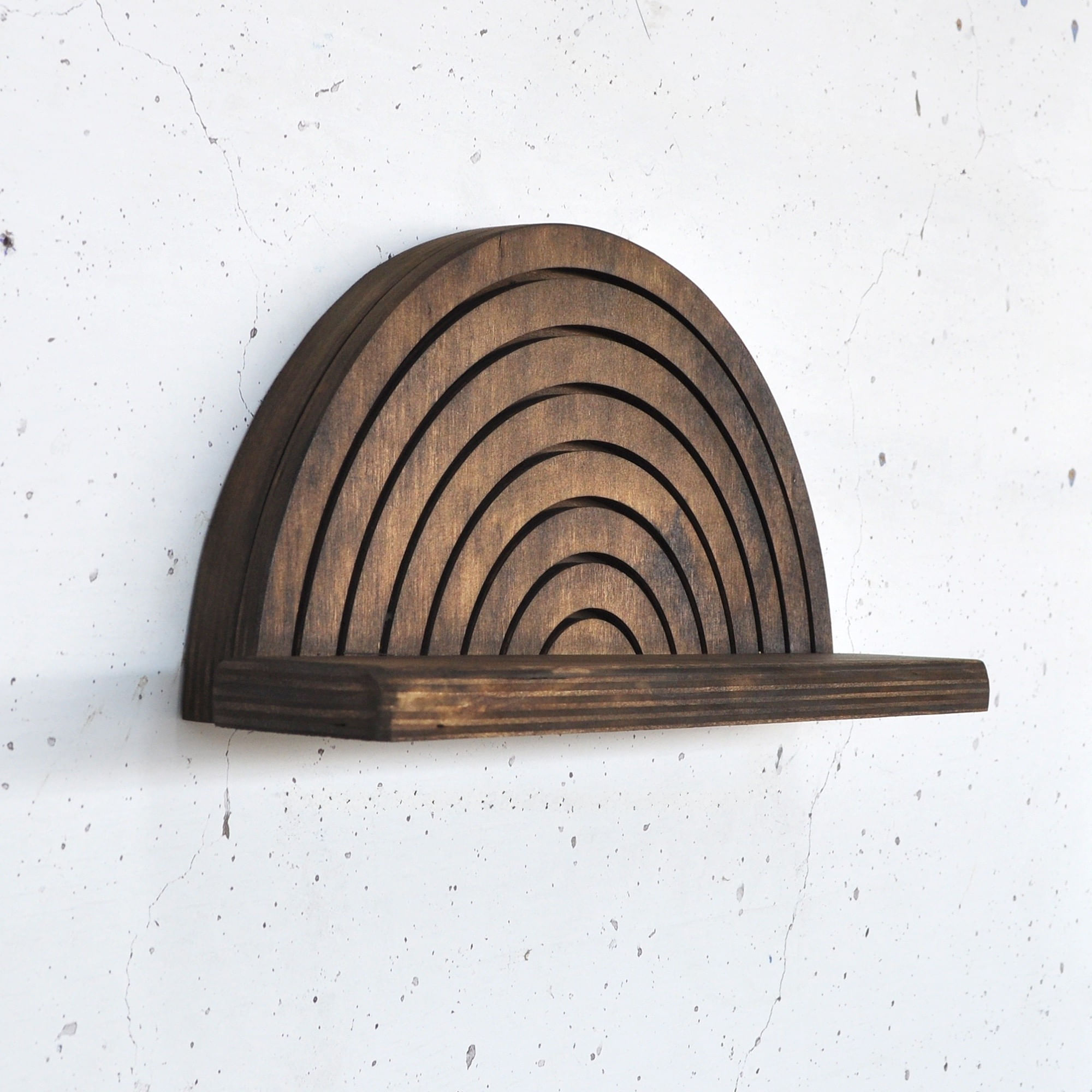 Raft decorativ lemn Hanah Home, placaj, 31 x 9 x 16 cm, lemn, 792EVL2948 — imaginea 6