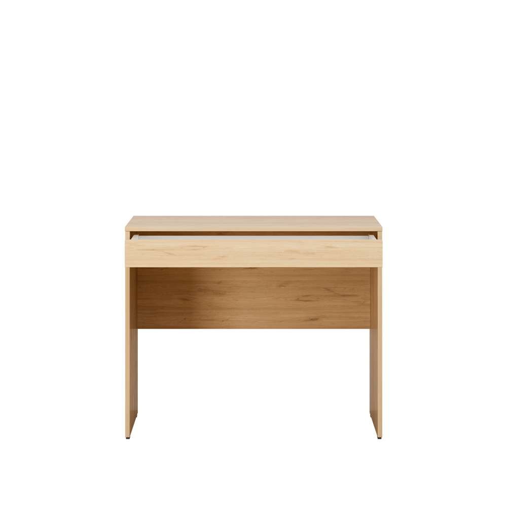 Birou studiu Hanah Home, PAL melaminat, 90 x 55 x 75 cm, stejar, 479ADR2713 — imaginea 2