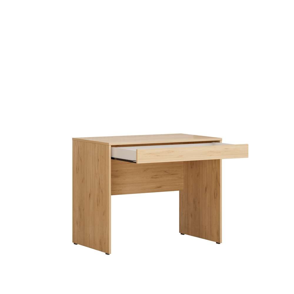 Birou studiu Hanah Home, PAL melaminat, 90 x 55 x 75 cm, stejar, 479ADR2713 — imaginea 5