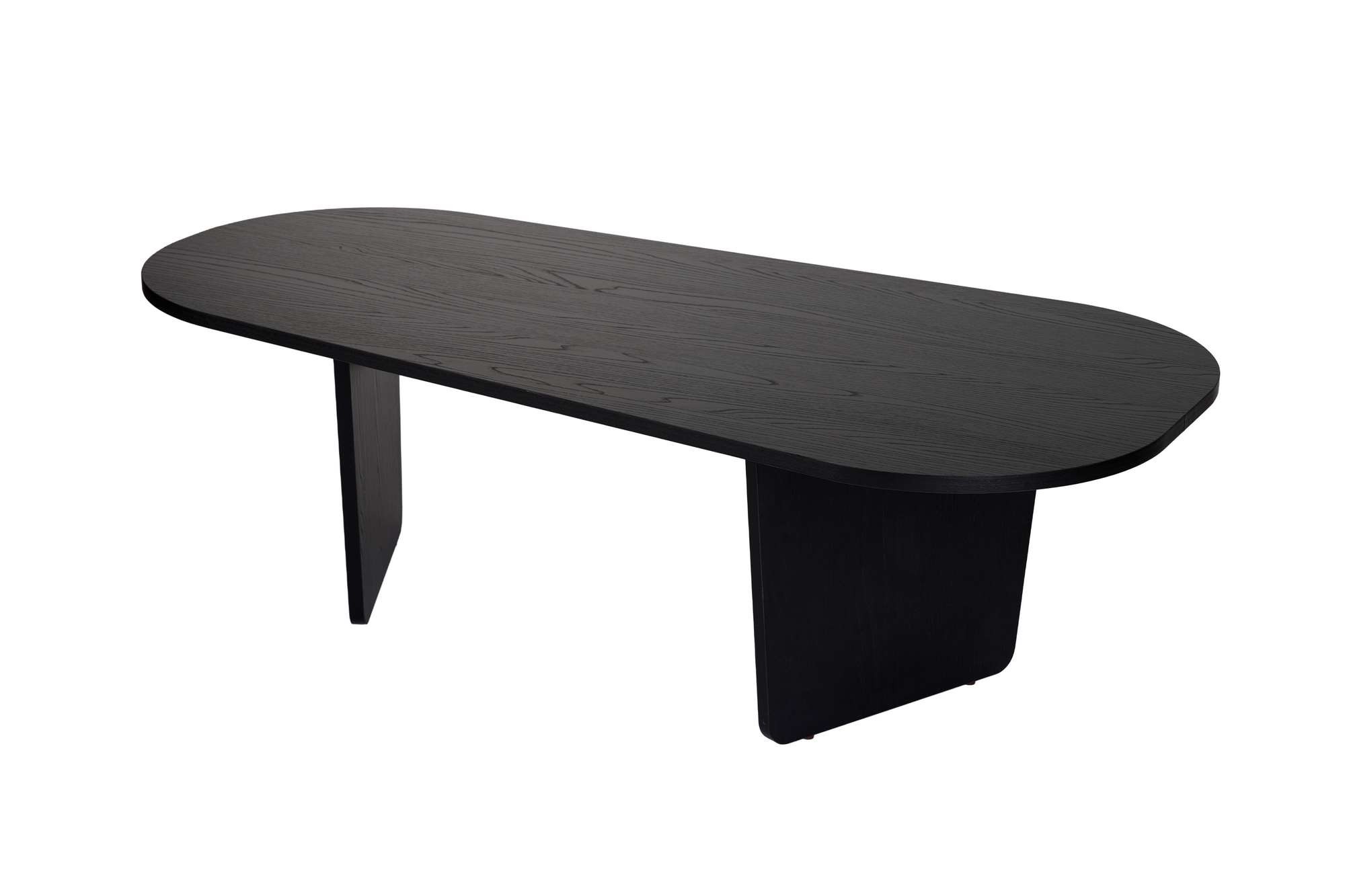 Măsuță cafea Hanah Home, PAL melaminat, 130 x 65 x 40 cm, lemn negru, 838NRD1110 — imaginea 3