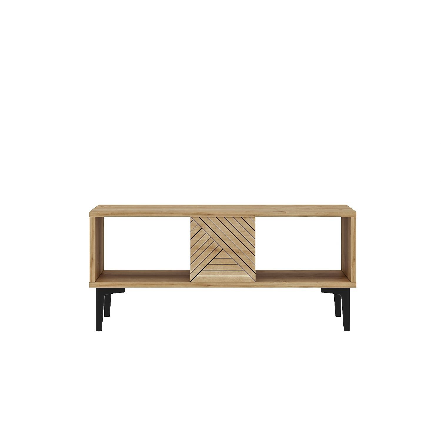 Măsuță cafea Hanah Home, PAL melaminat, 90 x 60 x 40.6 cm, sapphire stejar, 327ODS1401 — imaginea 6
