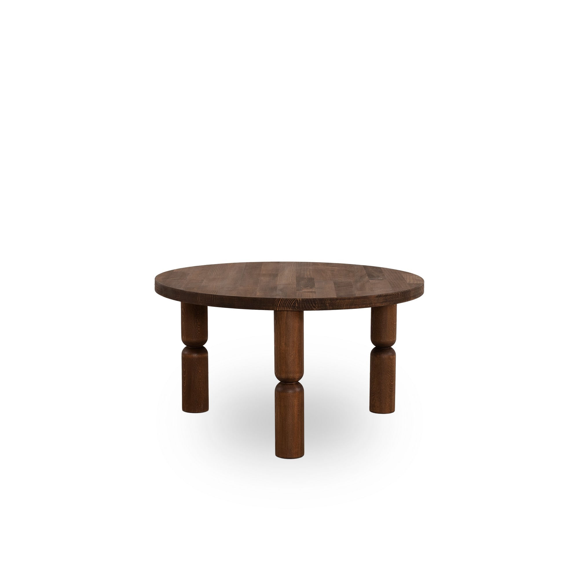 Măsuță cafea Hanah Home, 70 x 70 x 40 cm, nuc, 552NOS2390