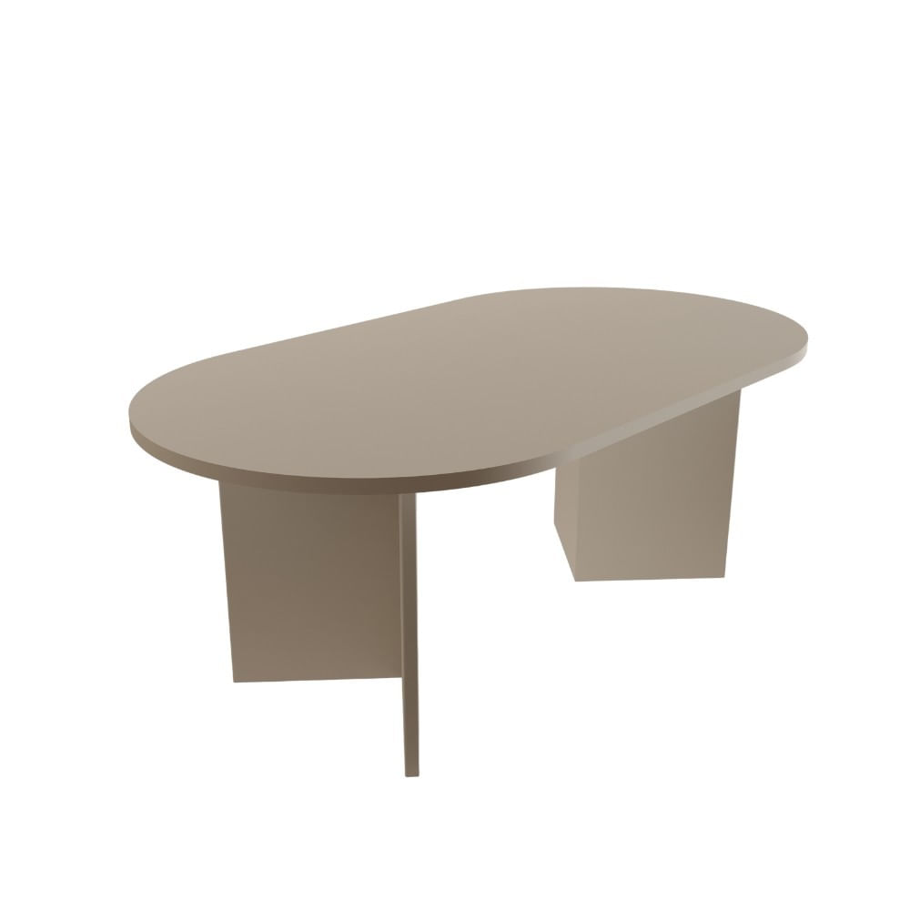 Măsuță cafea Hanah Home, MDF, 110 x 60 x 42 cm, crem, 313RTX1118 — imaginea 5