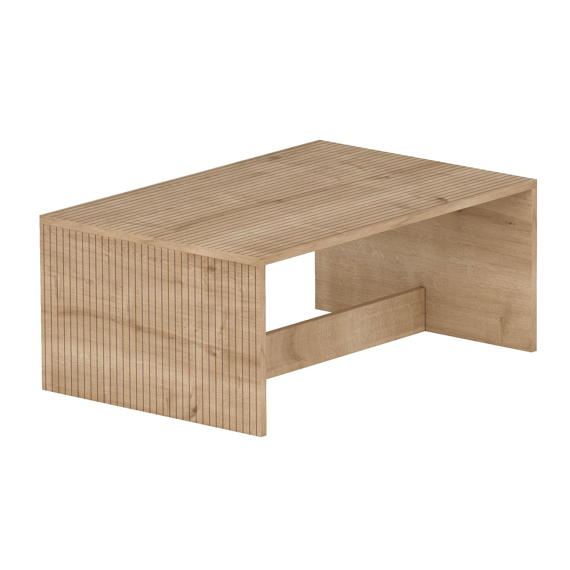 Măsuță cafea Hanah Home, PAL melaminat, 90 x 60 x 41.4 cm, sapphire stejar, 327ODS1415 — imaginea 2