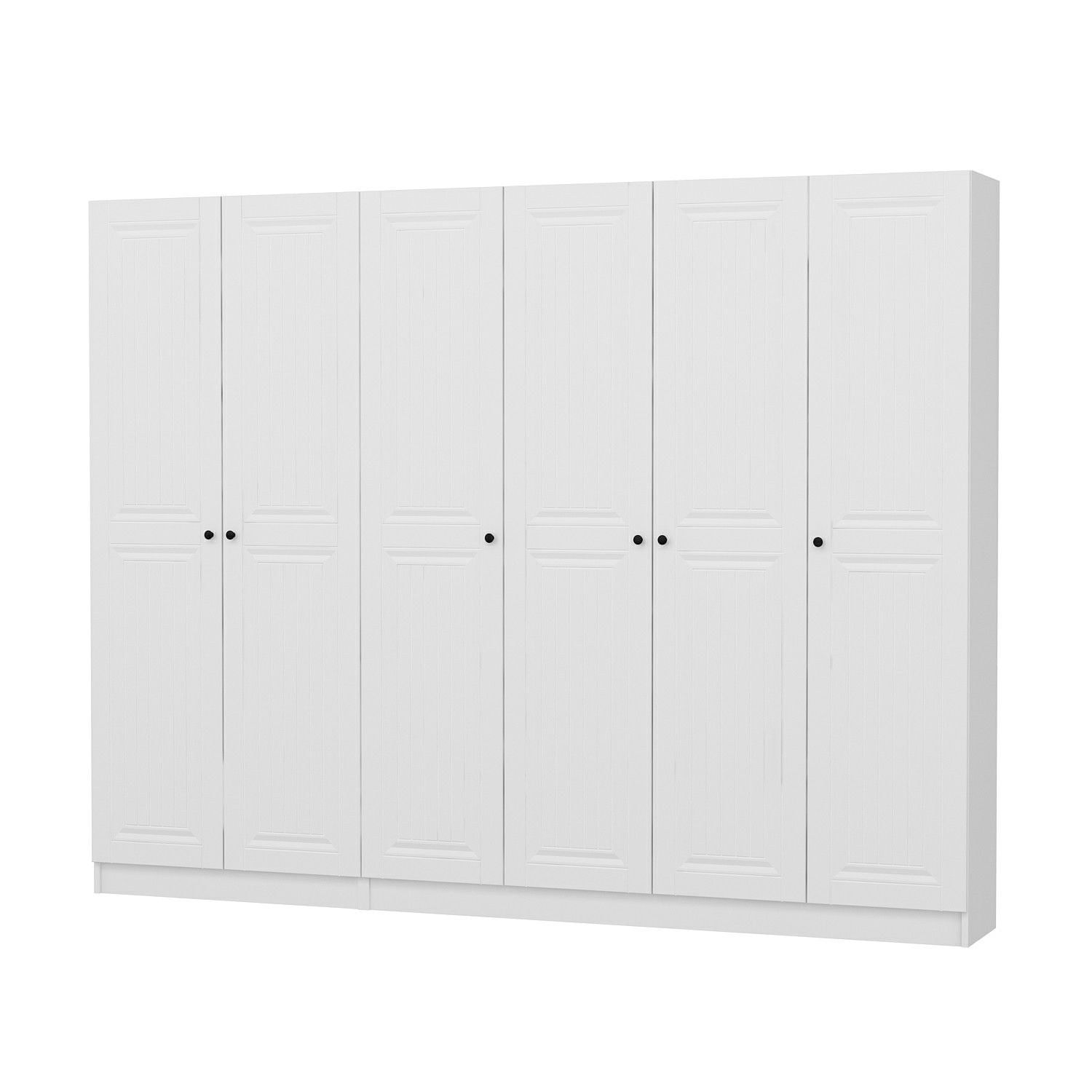 Cuier hol Hanah Home, PAL melaminat, 270 x 35 x 210 cm, alb, 506MNR3221 — imaginea 2