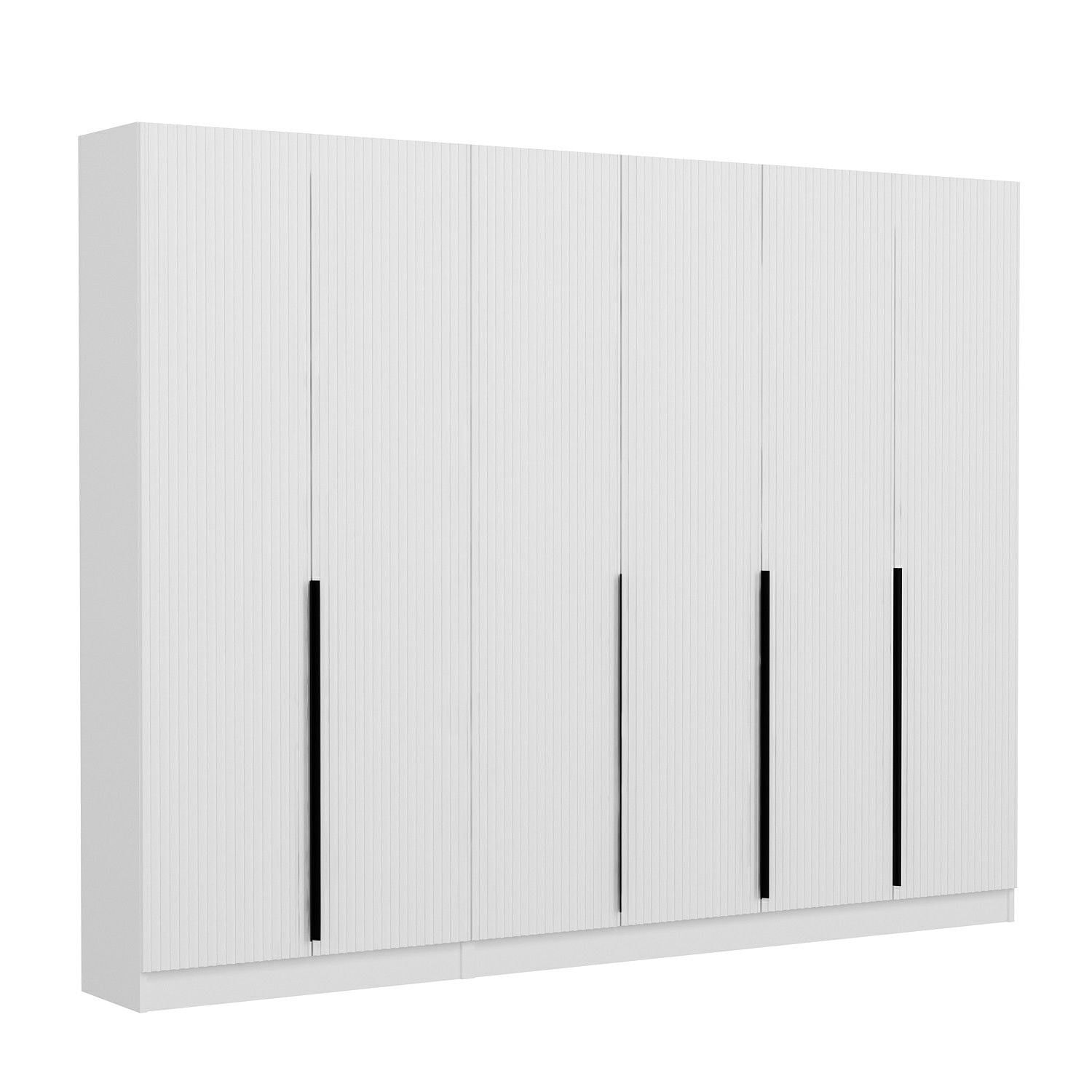 Cuier hol Hanah Home, PAL melaminat, 270 x 35 x 210 cm, alb, 506MNR3232 — imaginea 5