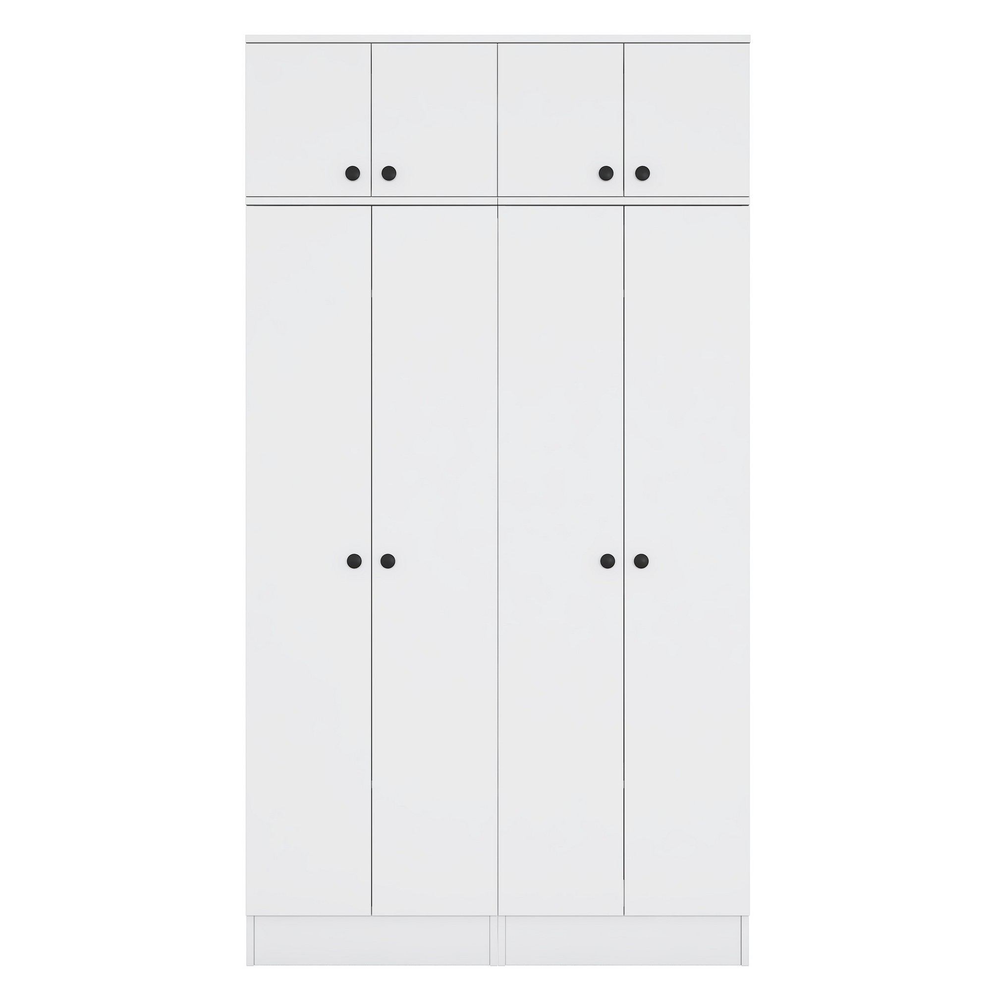 Cuier hol Hanah Home, PAL melaminat, 119.6 x 37.5 x 226.4 cm, alb, 893RAN5469 — imaginea 4