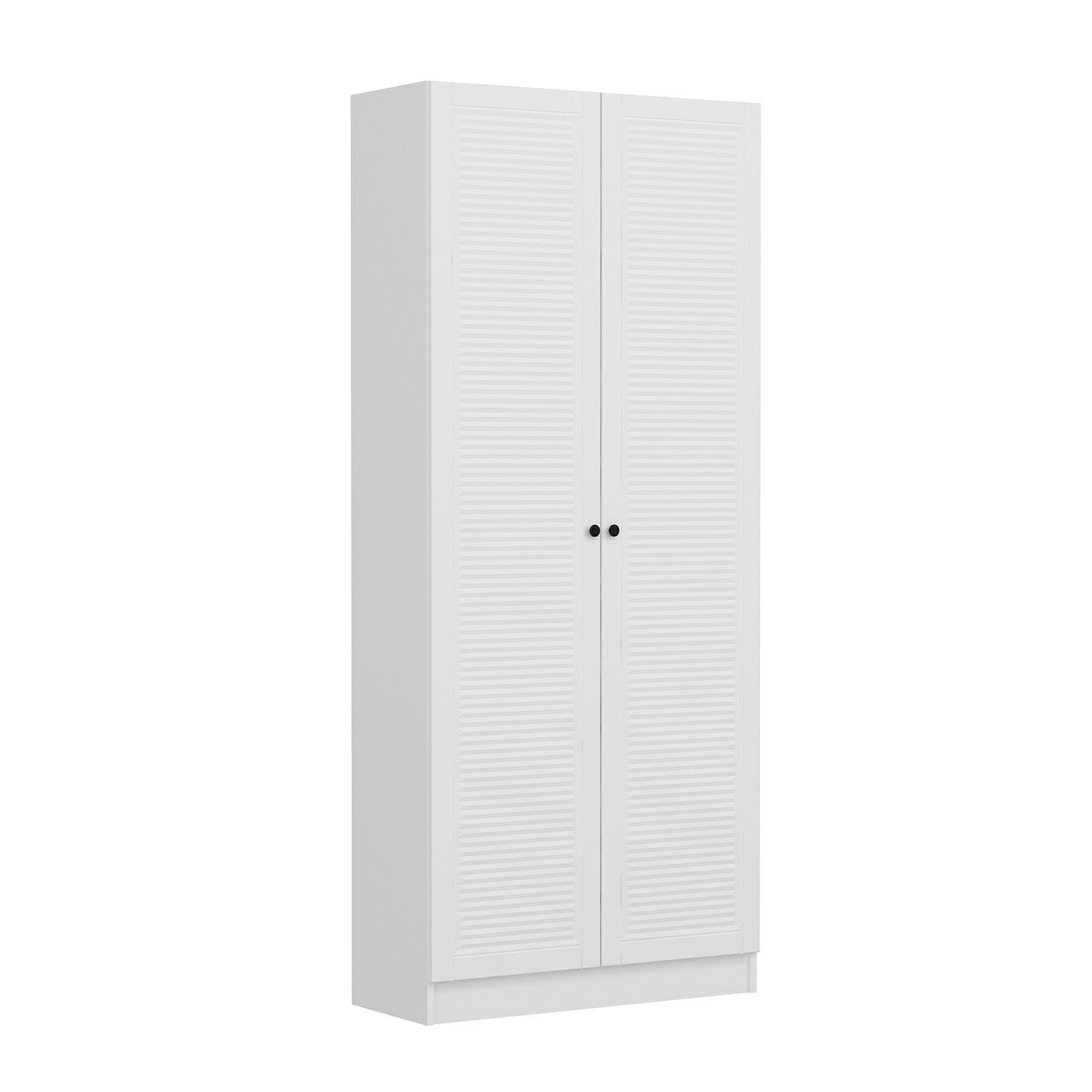 Cuier hol Hanah Home, PAL melaminat, 90 x 35 x 210 cm, alb, 506MNR3317 — imaginea 5