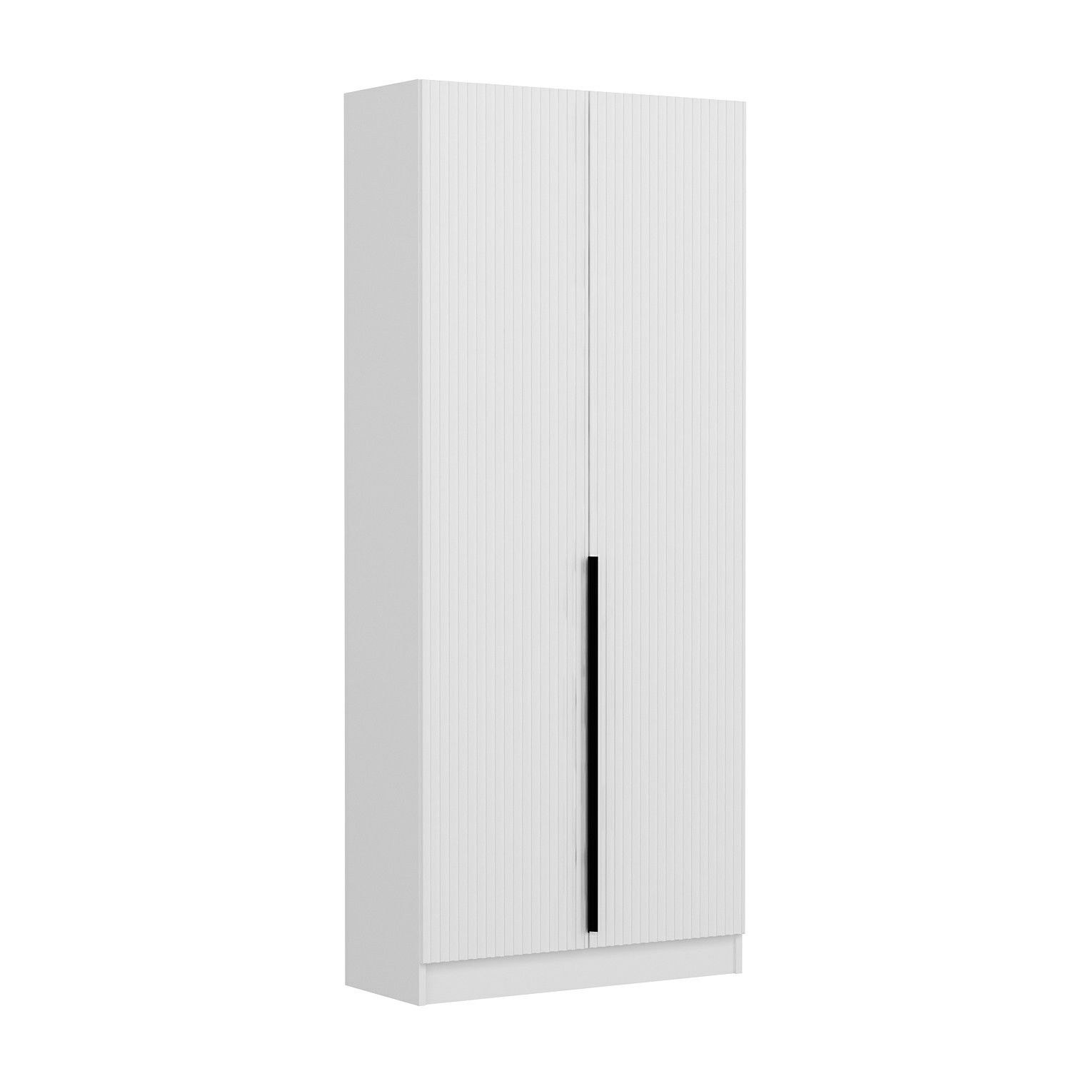 Cuier hol Hanah Home, PAL melaminat, 90 x 35 x 210 cm, alb, 506MNR3228 — imaginea 2