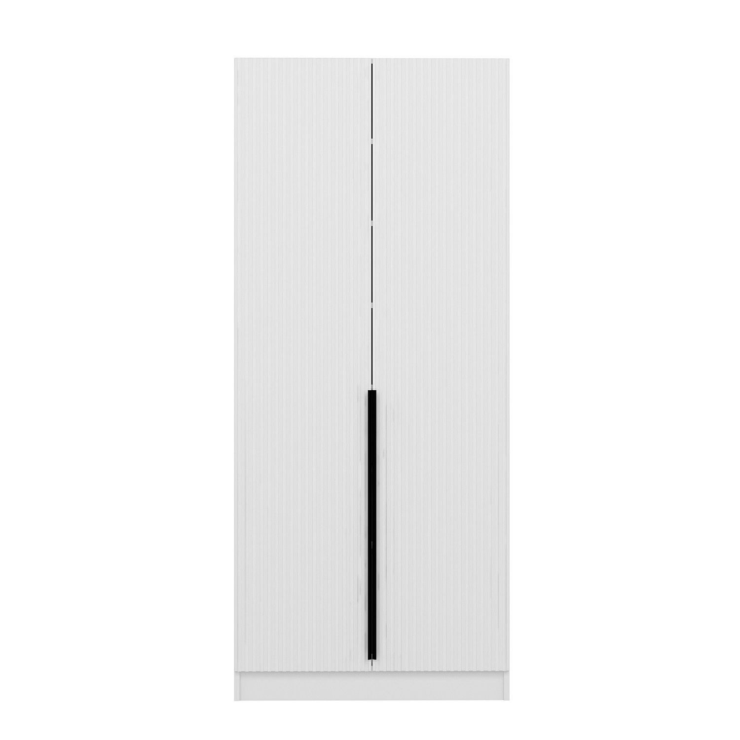 Cuier hol Hanah Home, PAL melaminat, 90 x 35 x 210 cm, alb, 506MNR3228 — imaginea 5