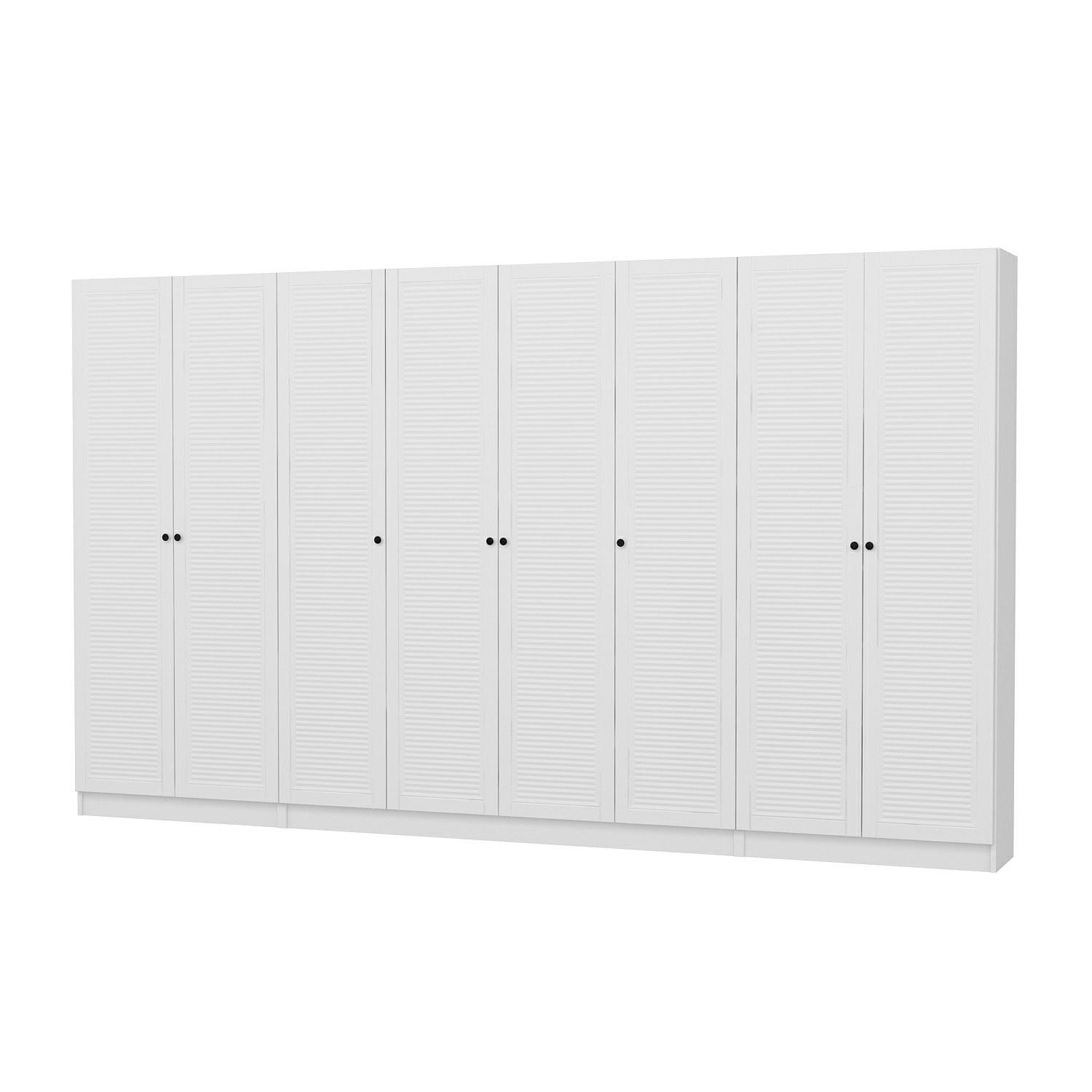 Cuier hol Hanah Home, PAL melaminat, 360 x 35 x 210 cm, alb, 506MNR3325 — imaginea 4
