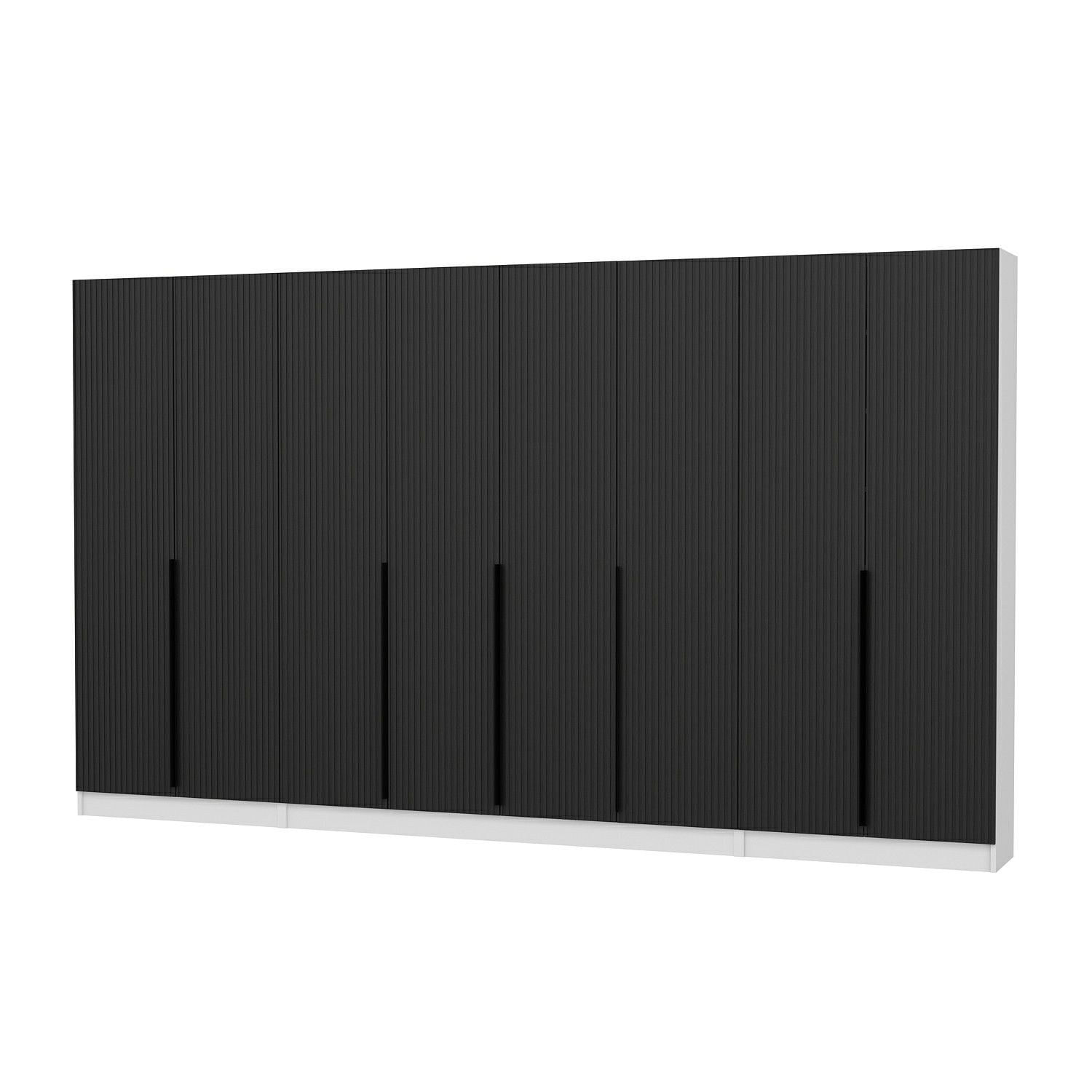 Cuier hol Hanah Home, PAL melaminat, 360 x 35 x 210 cm, antracit, 506MNR3247 — imaginea 3